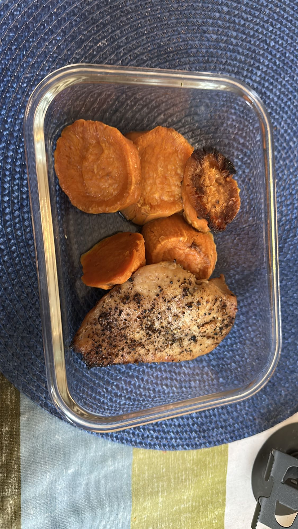 Kyckling och sötpotatis