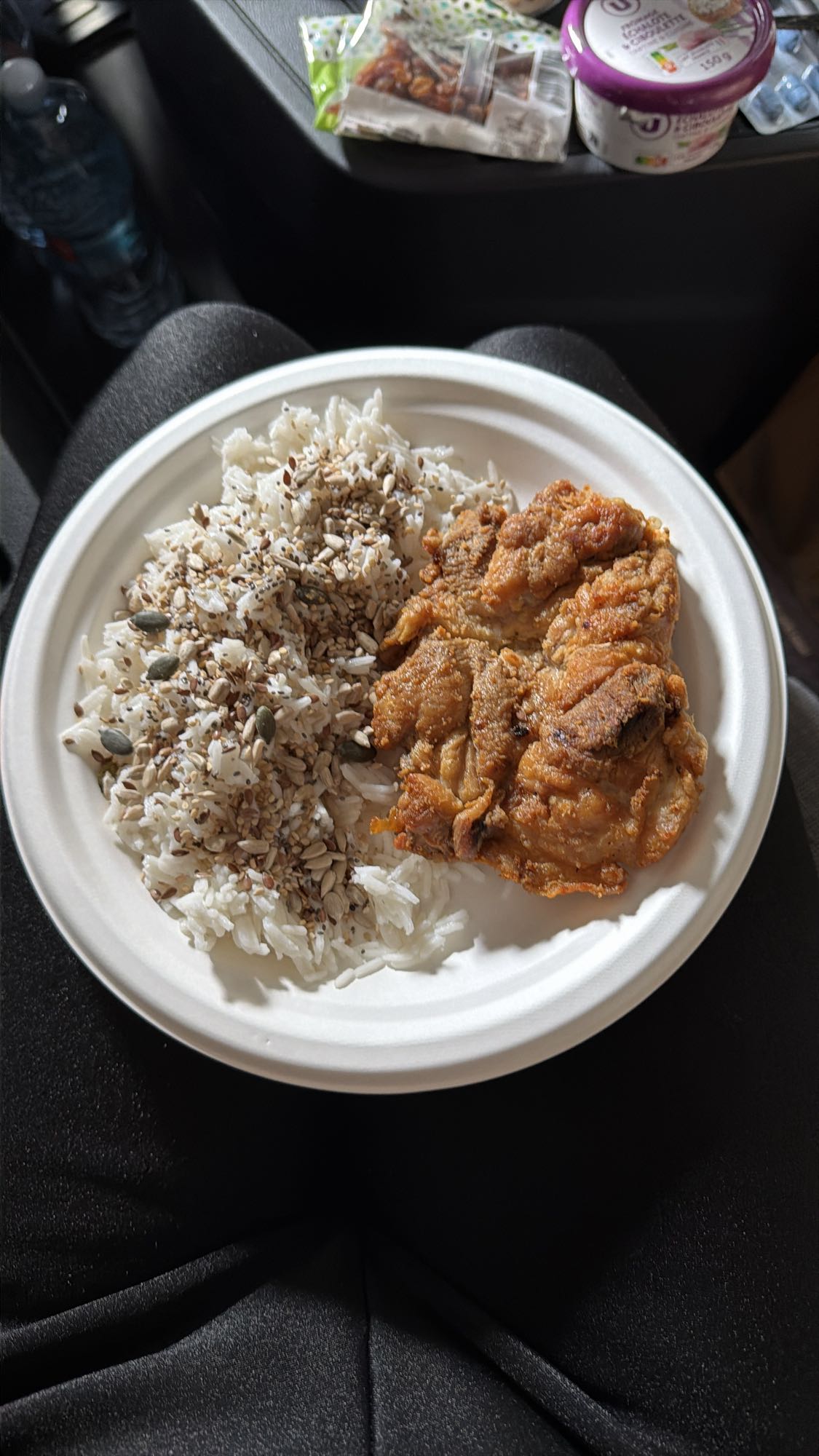 Orez cu seminte si carne