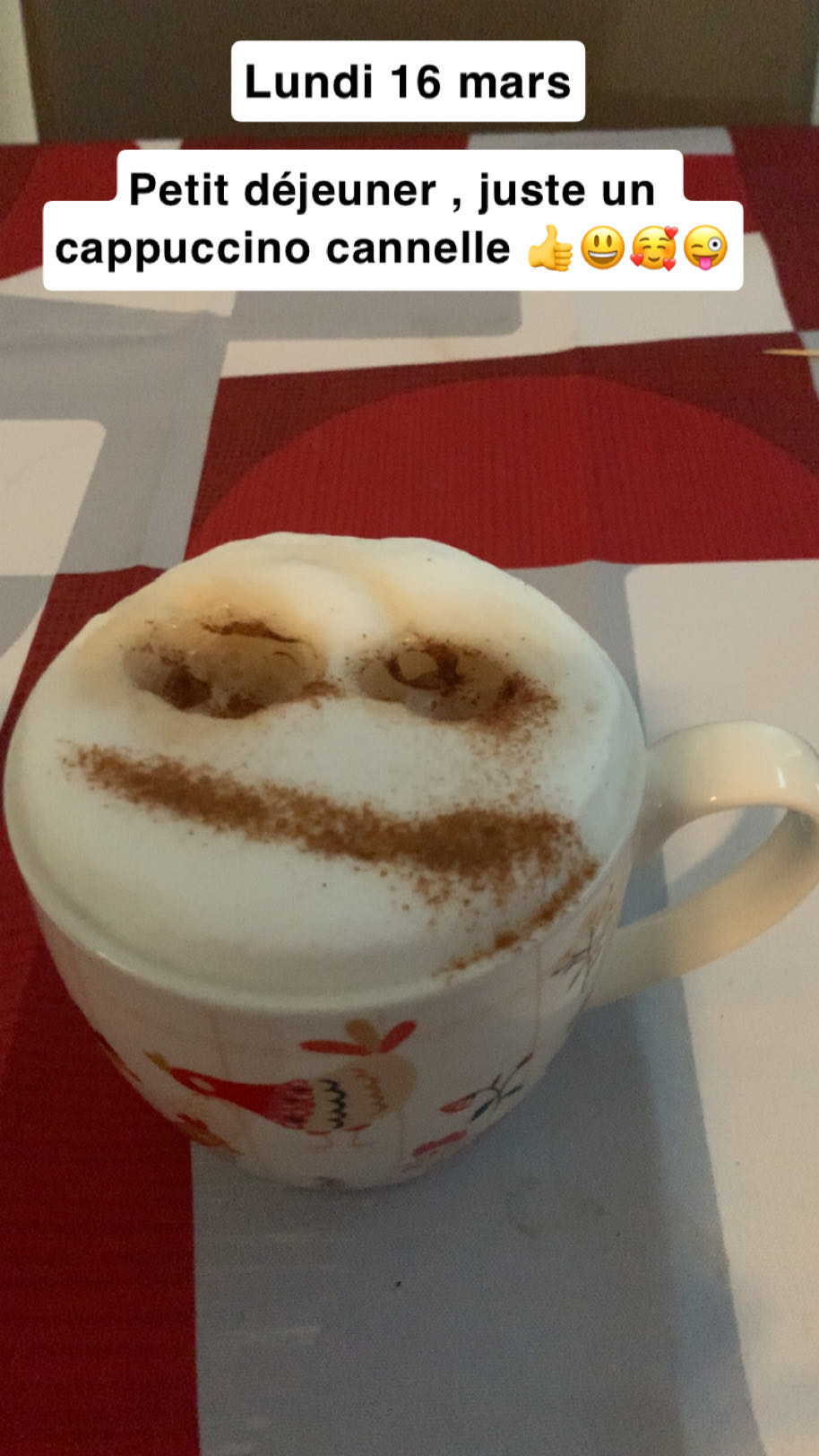 Cappuccino cannelle