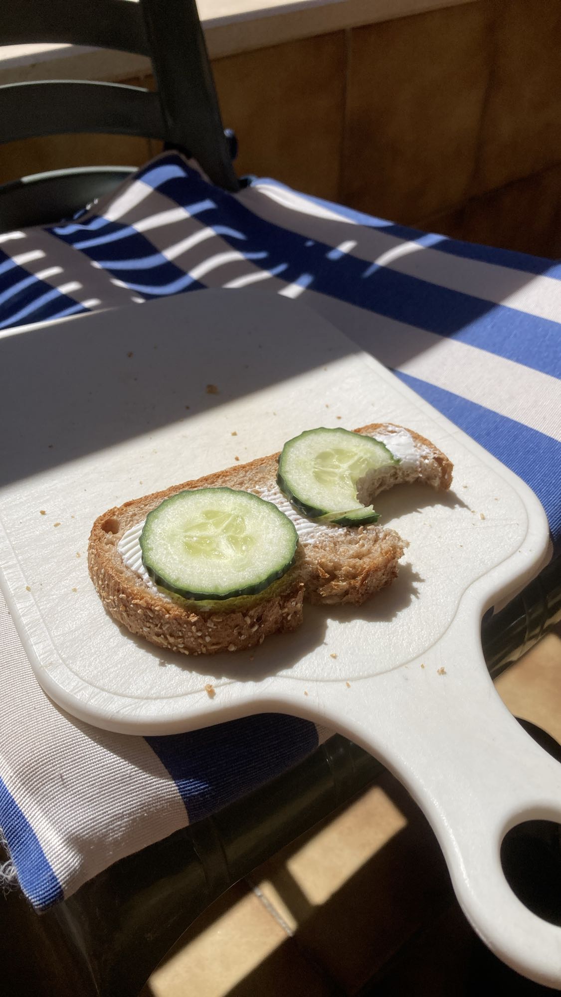 Smörgås med gurka