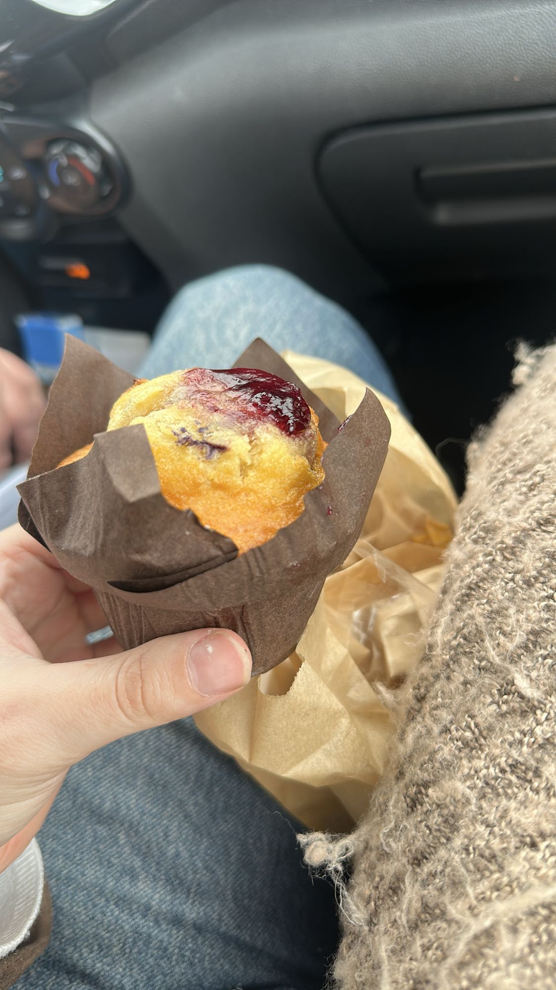 Muffin aux fruits rouges
