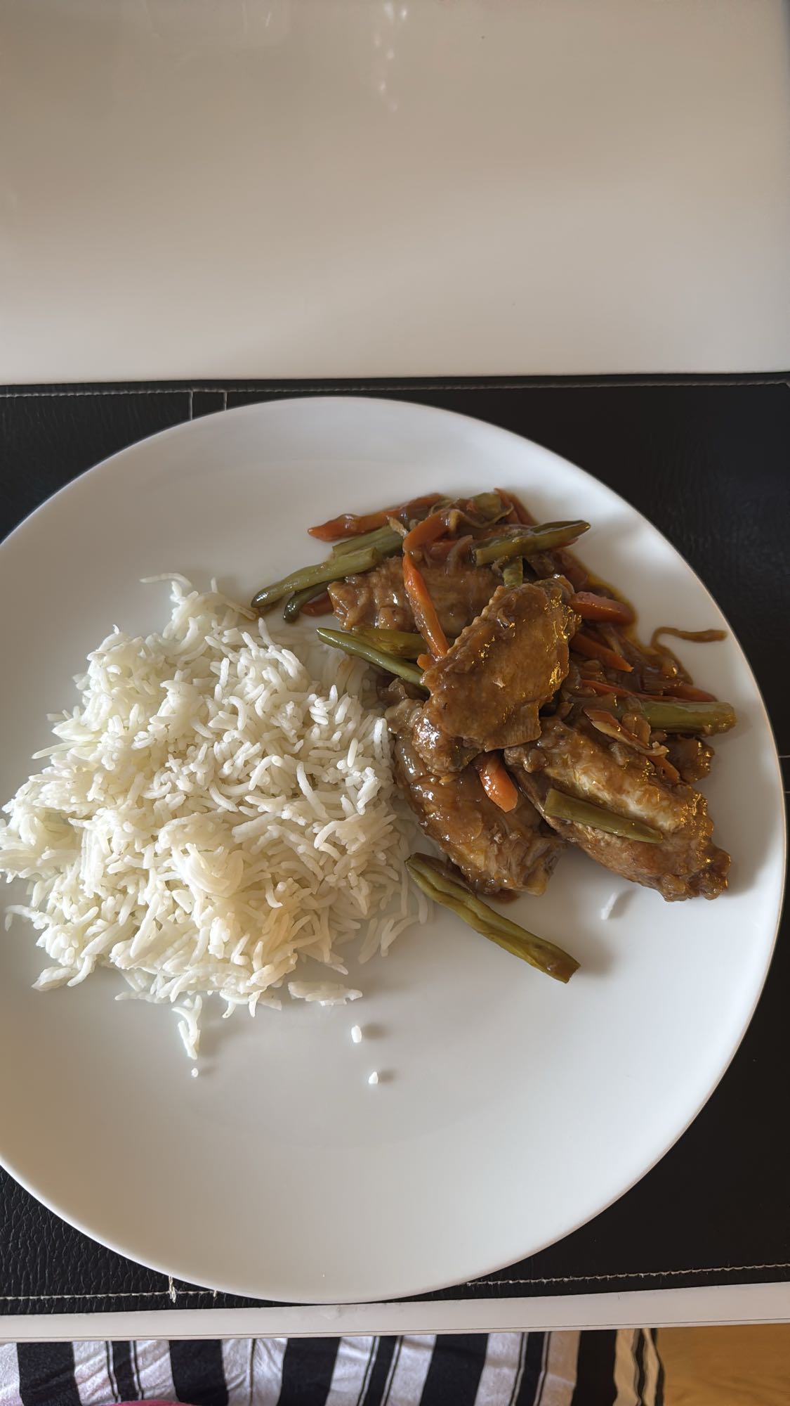 Kyckling med ris och grönsaker