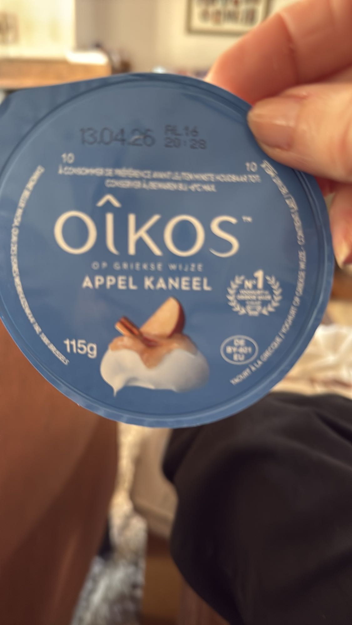 Oikos appel kaneel yoghurt
