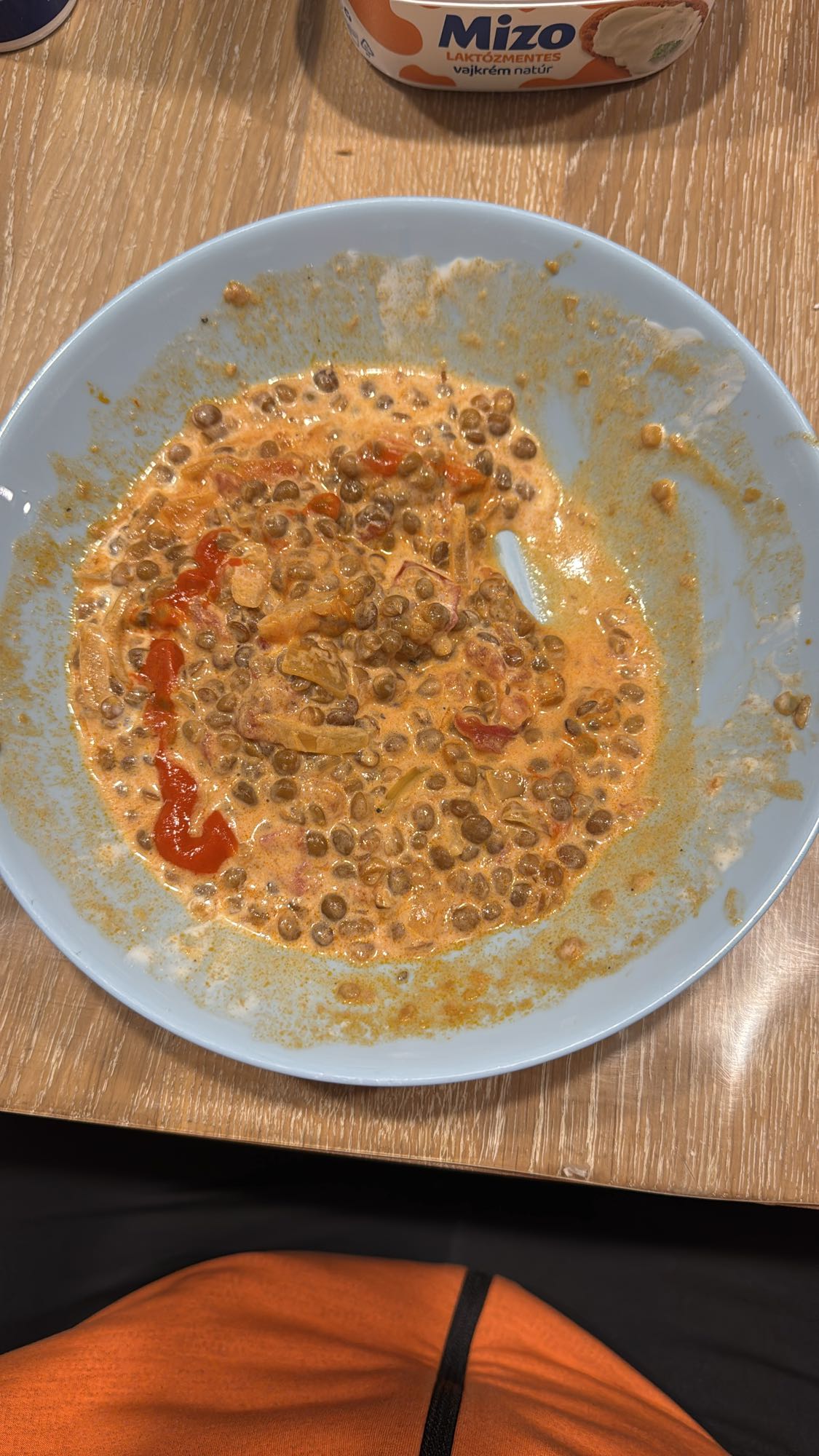 Creamy lentil stew