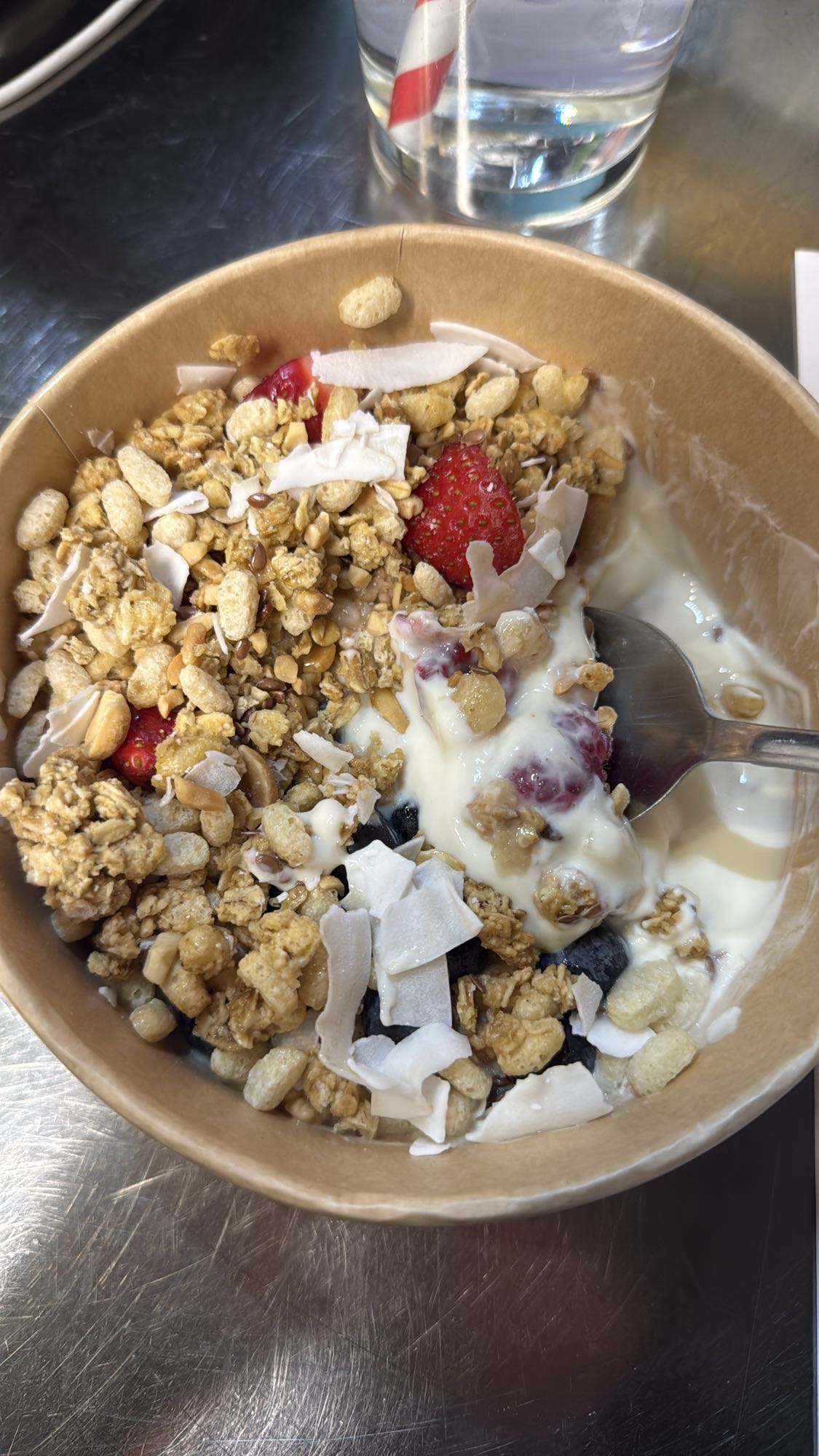 Yogurt Granola Fruit Bowl