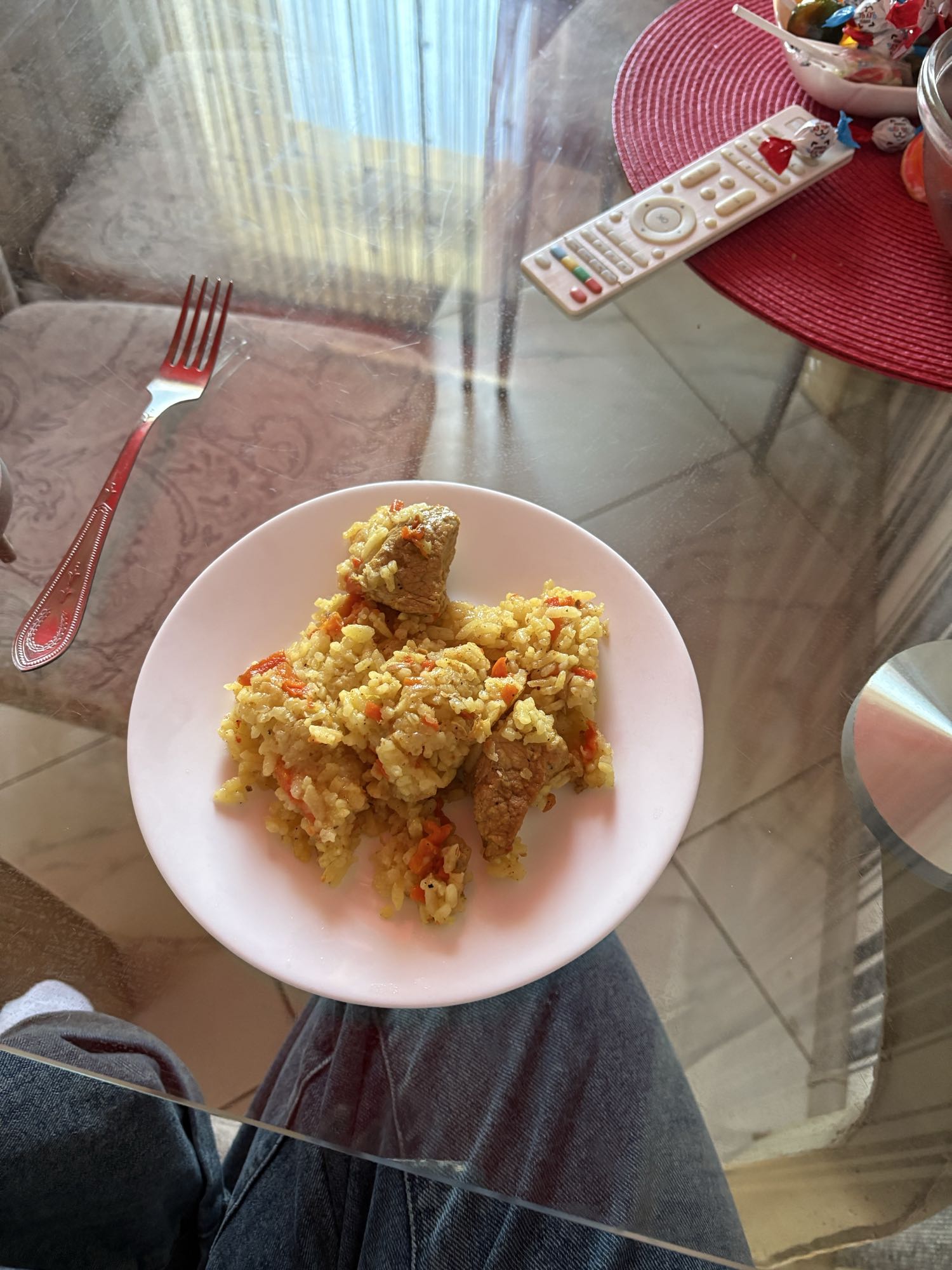 Плов с курицей