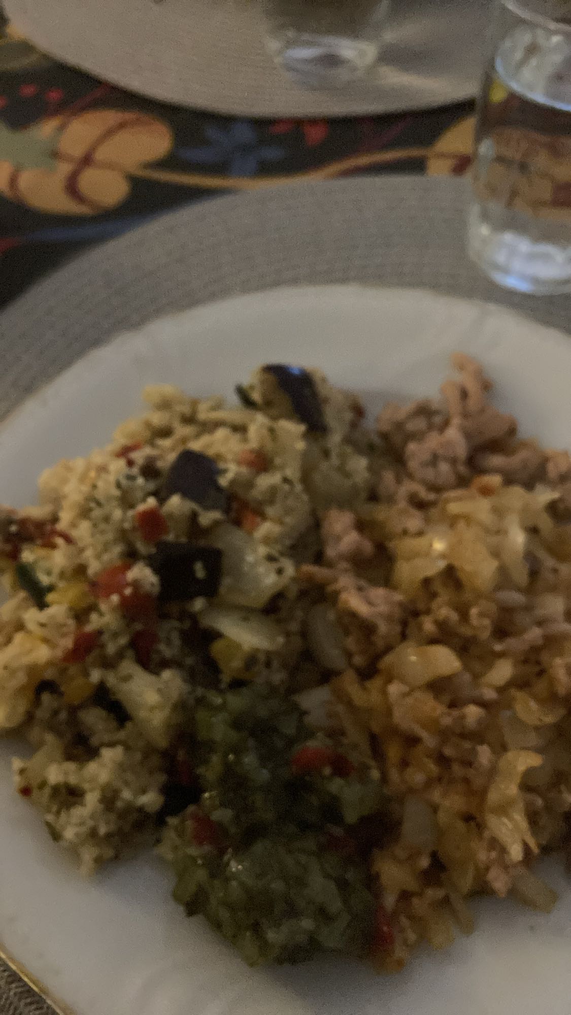 Grönsaksröra med köttfärs