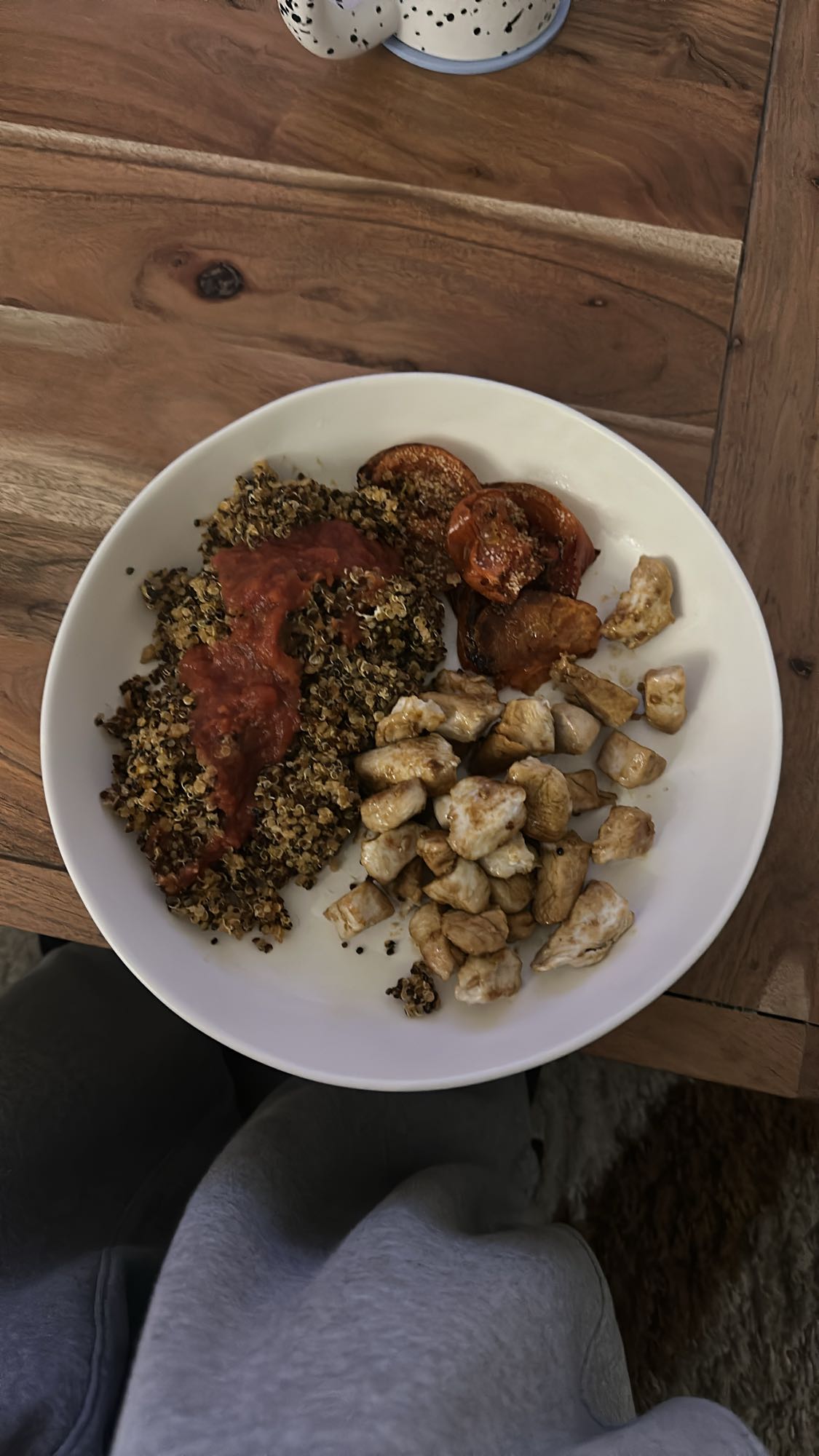 Bol quinoa poulet légumes