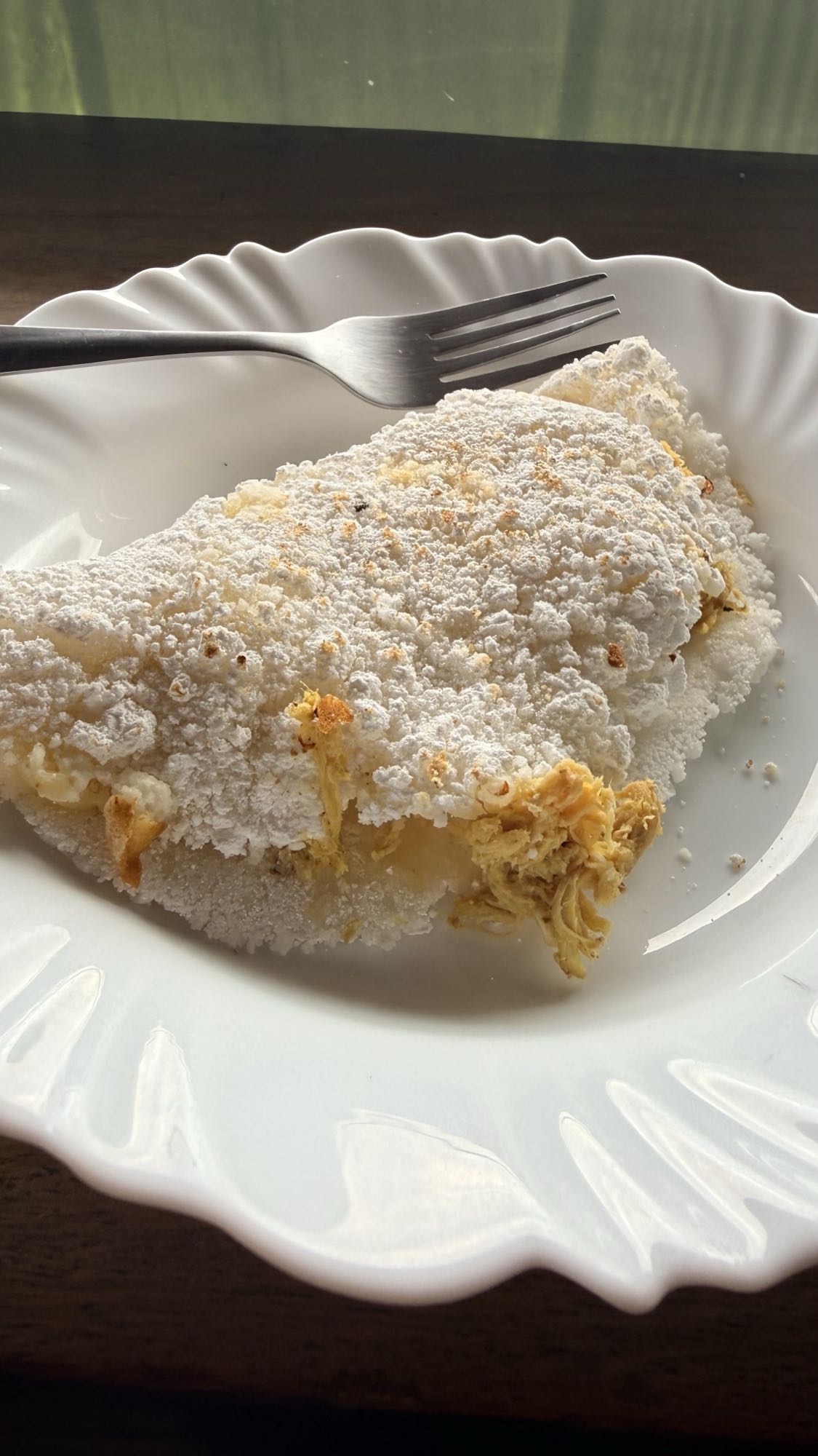 Tapioca com frango