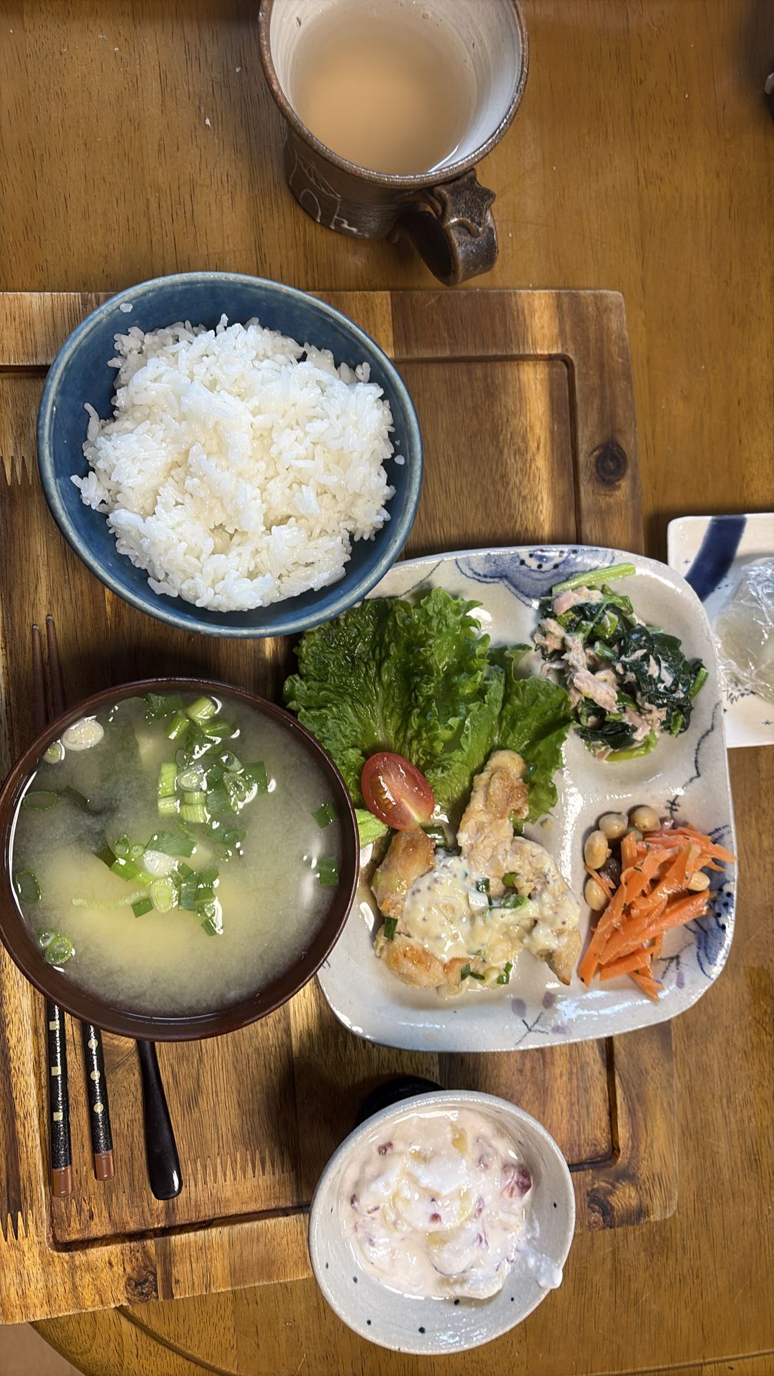 和風定食朝ごはん