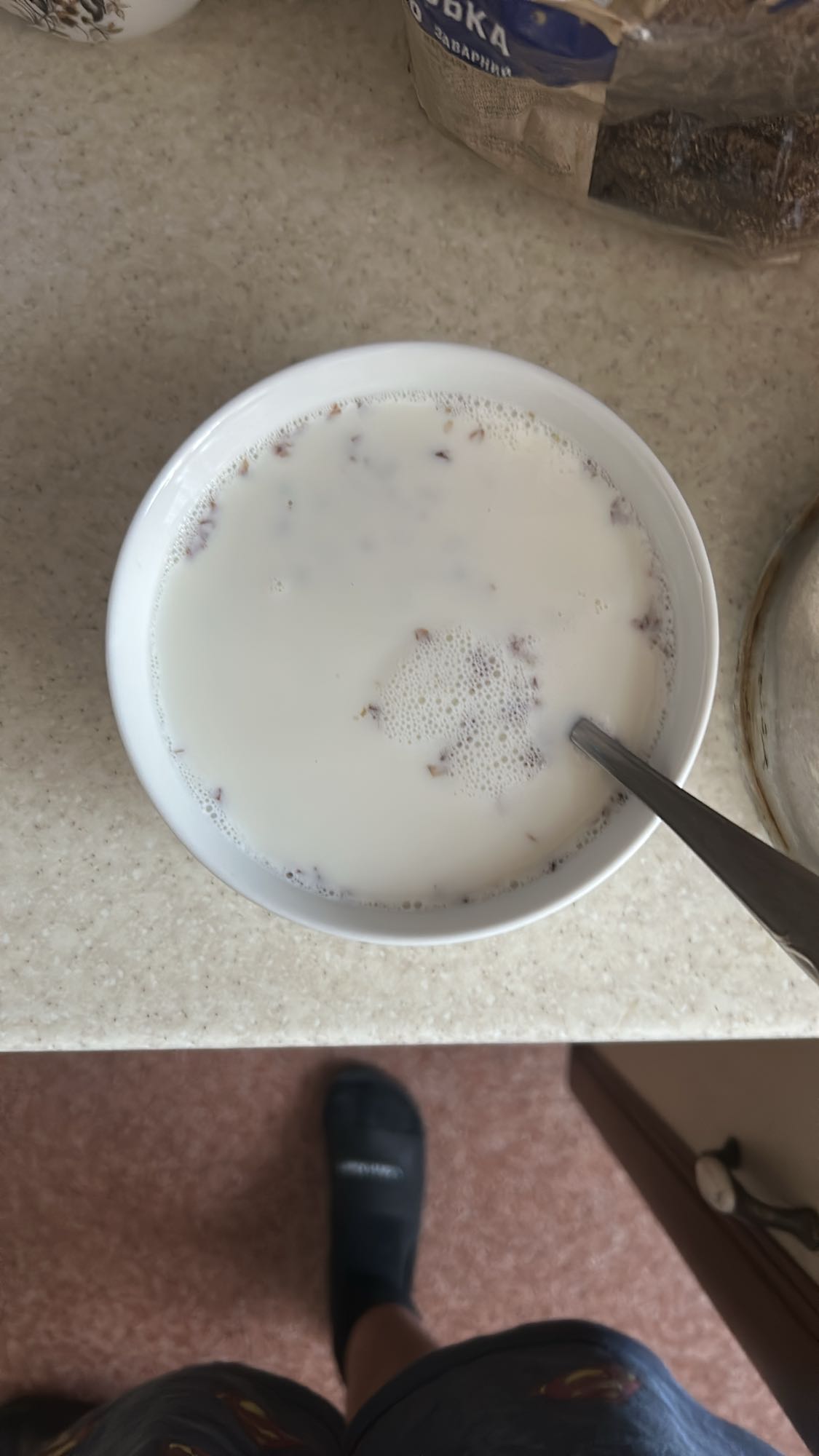 гречка с молоком