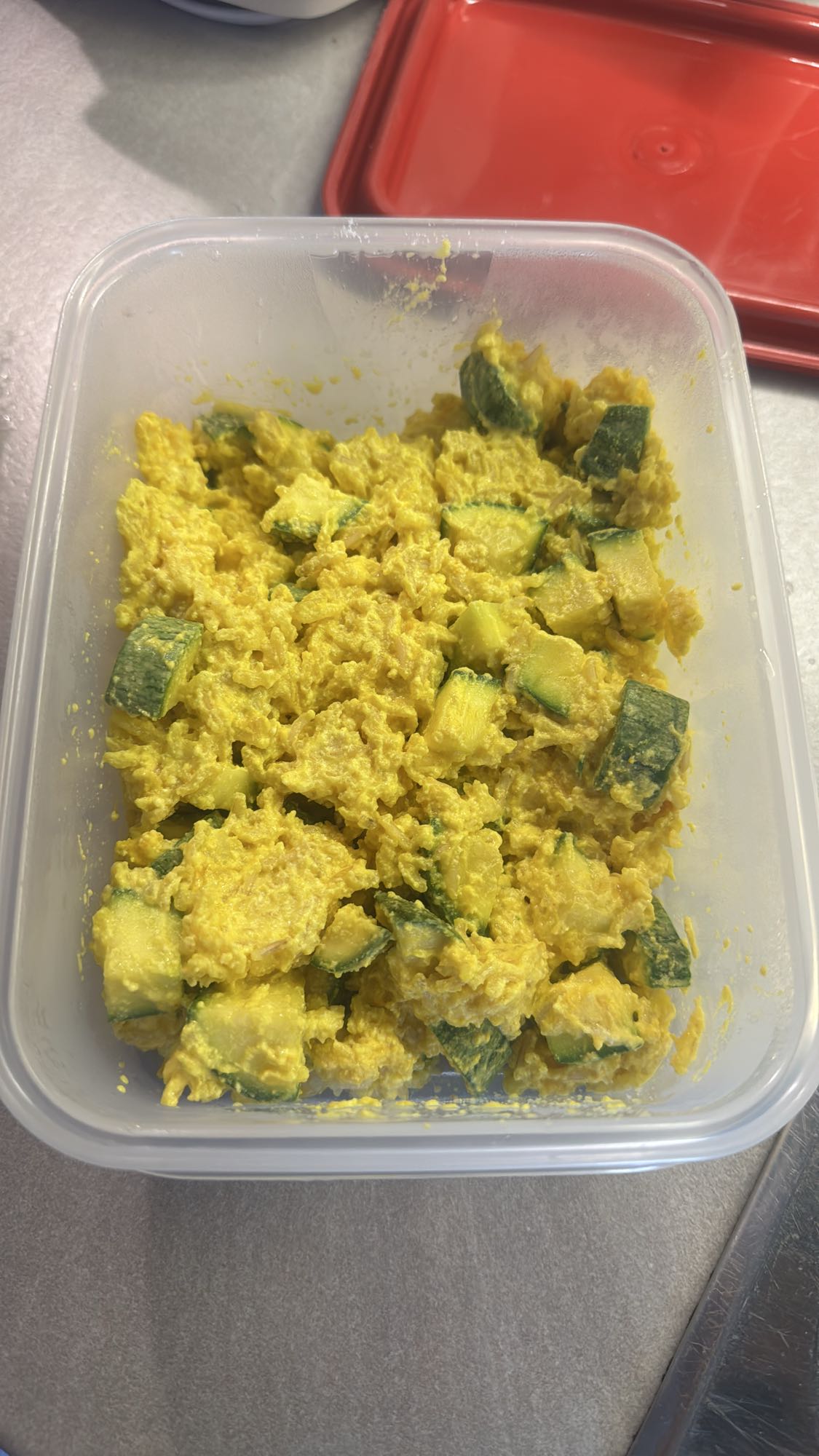 Zucchini Egg Scramble