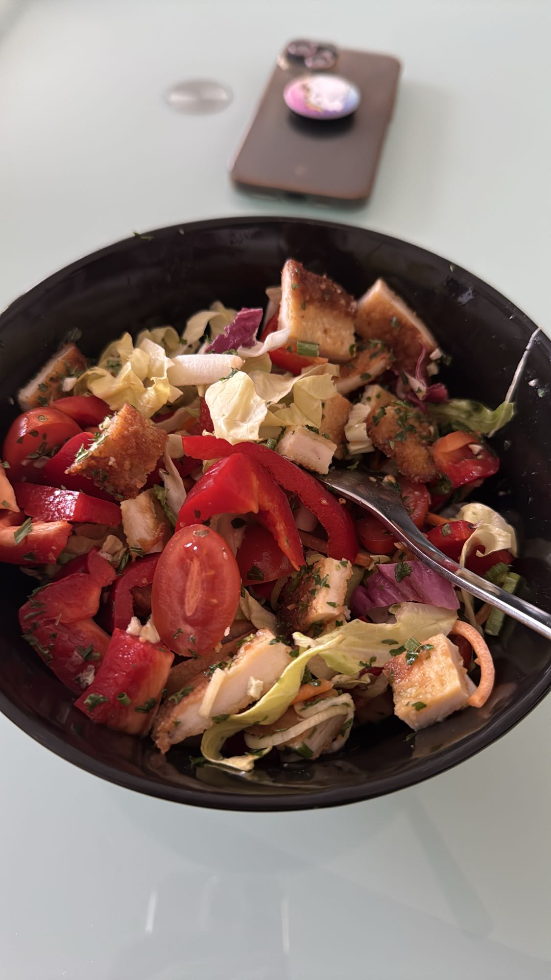 Kip salade bowl