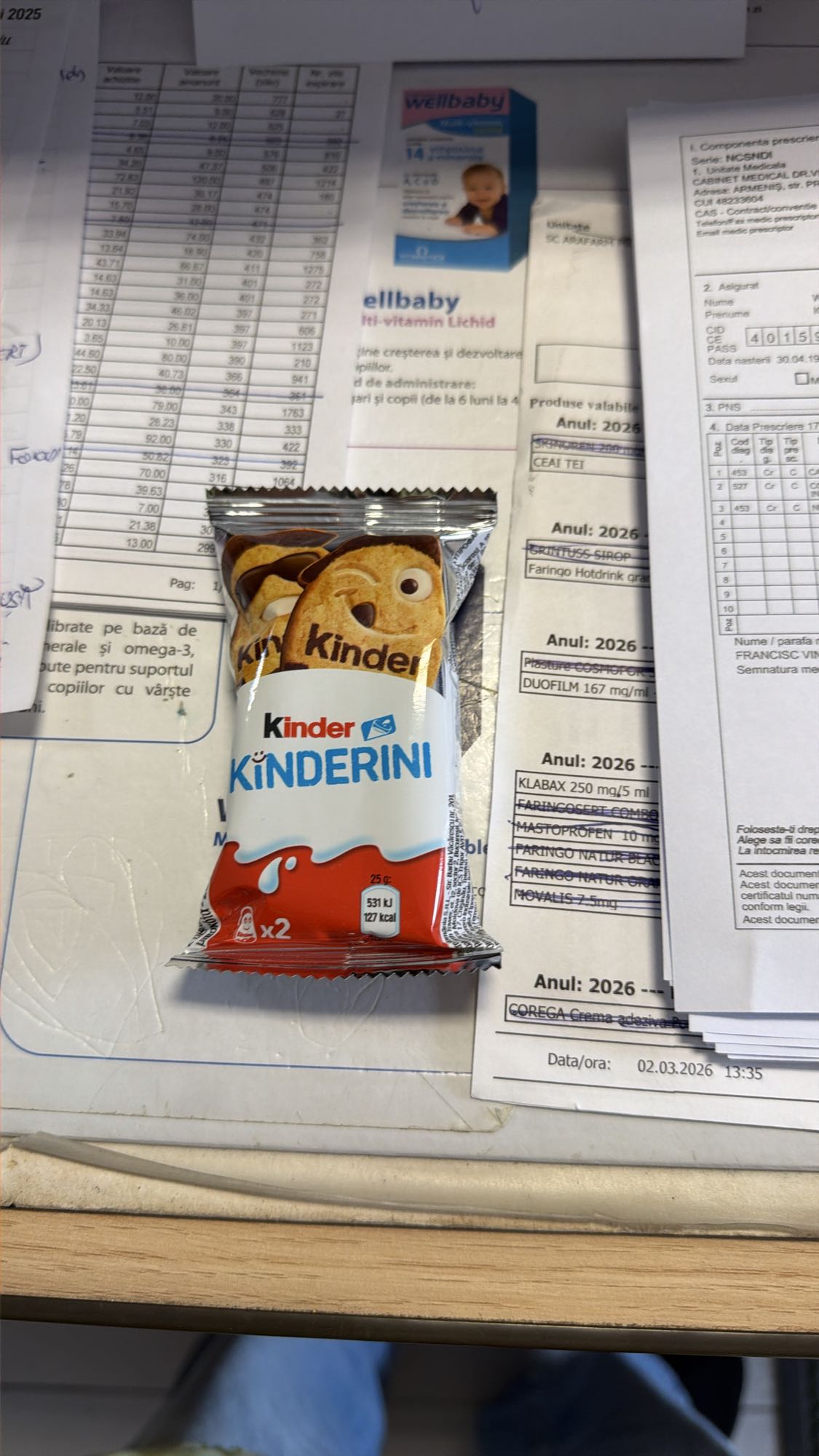 Biscuiți Kinderini