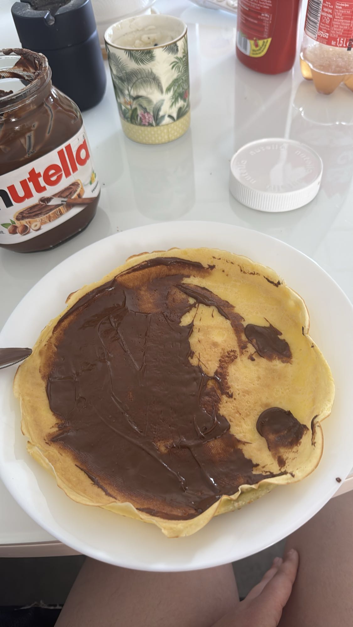 Nutella Pfannkuchen