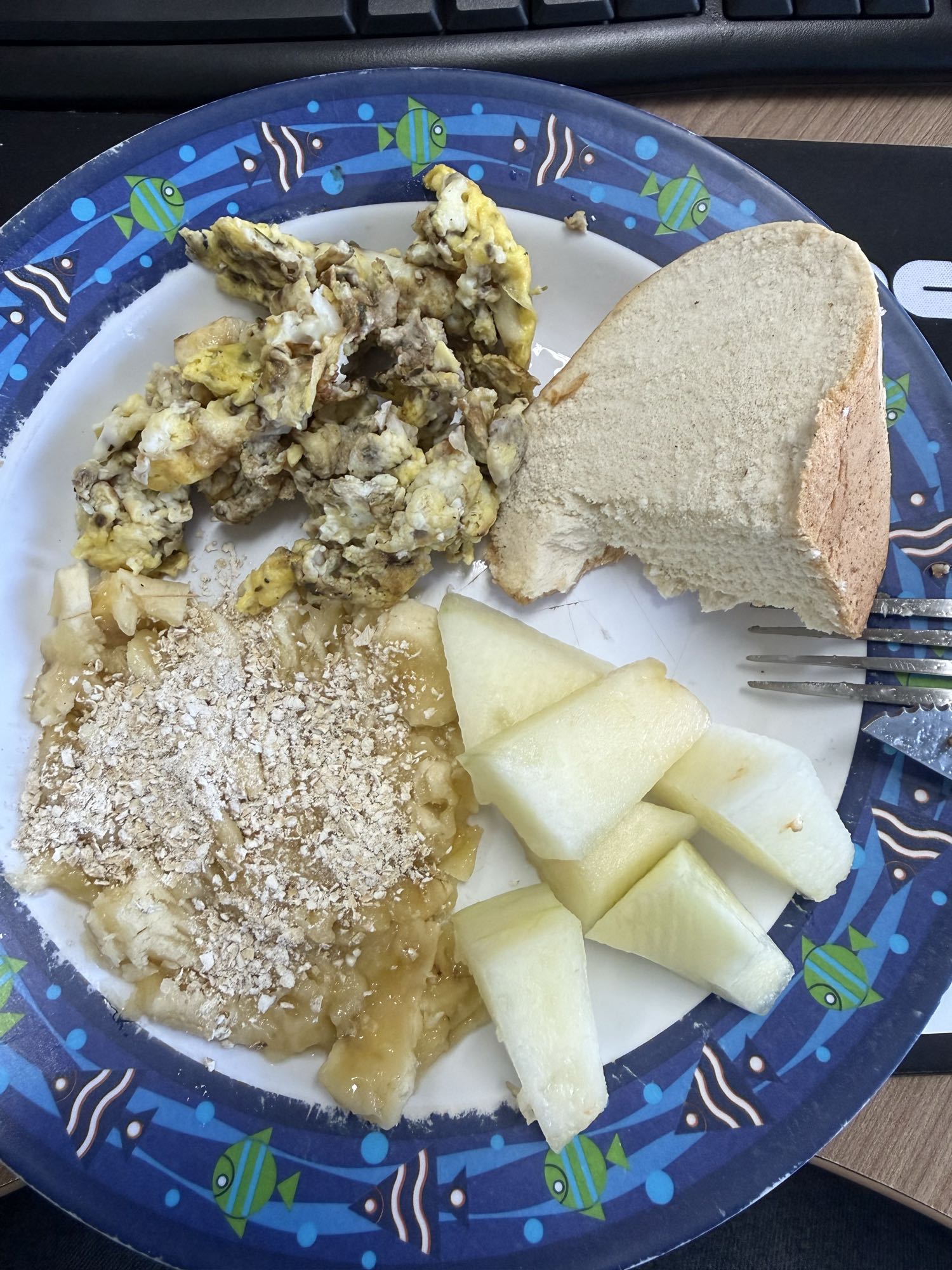 Café da manhã variado