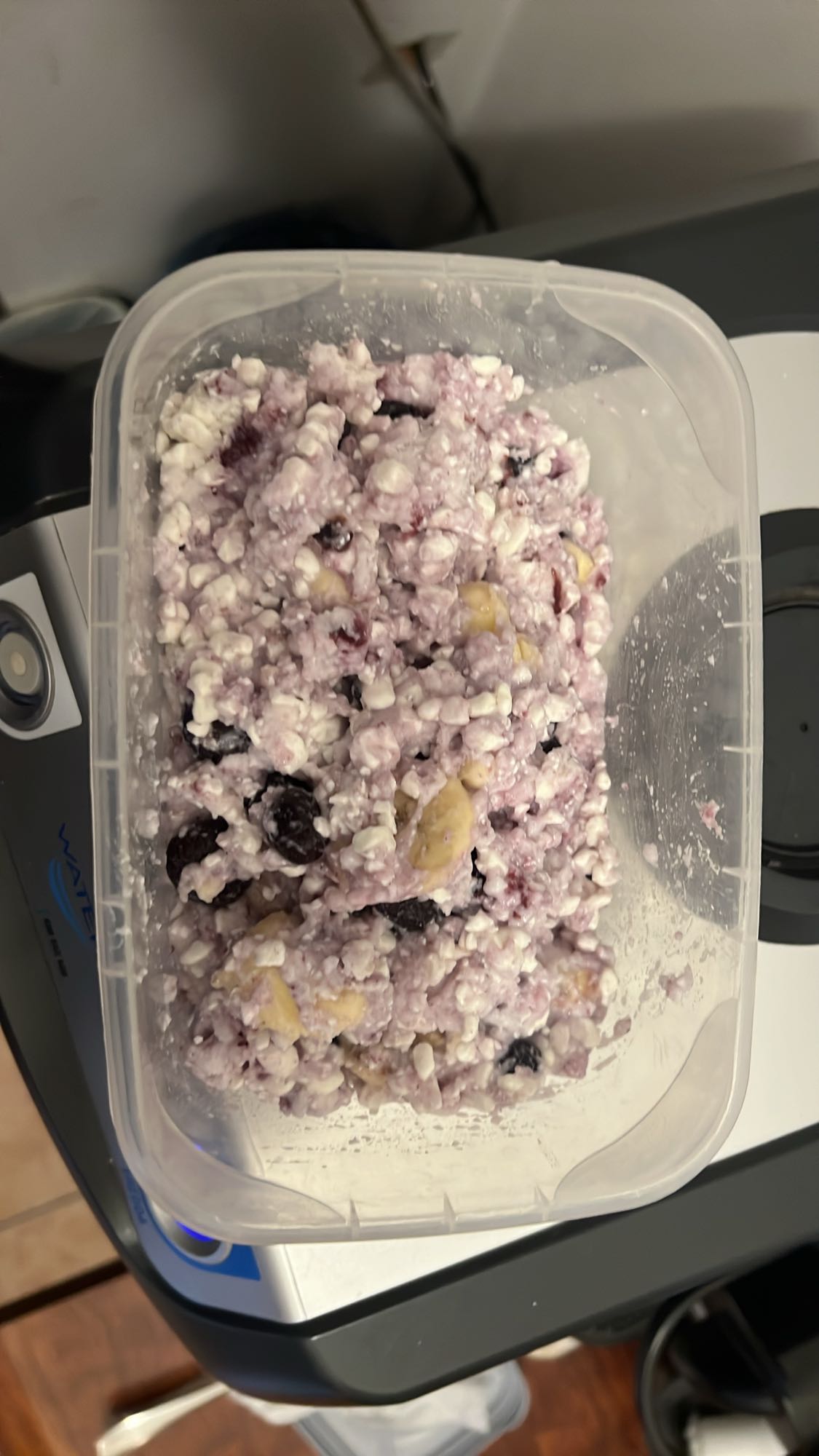 Cottage cheese fruit mix