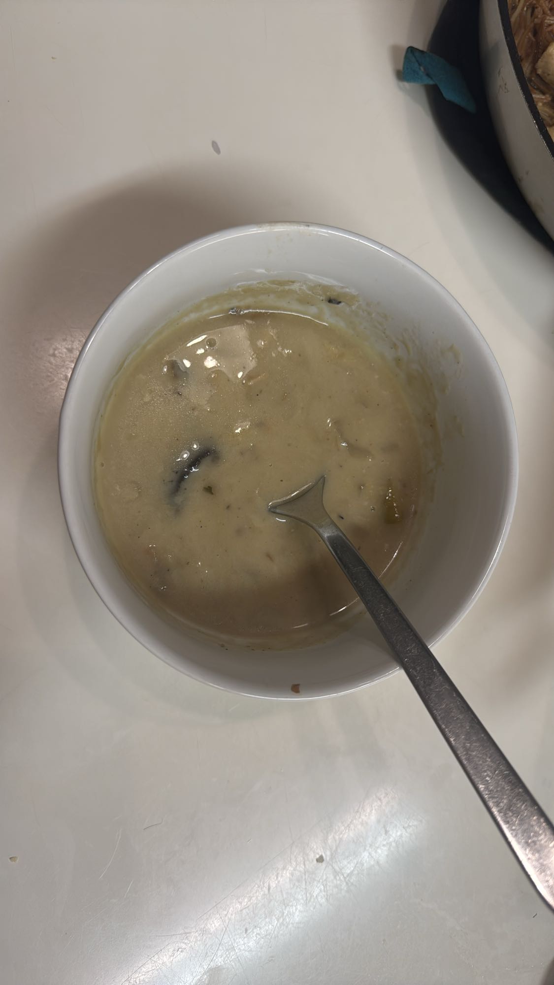 Krämig kycklingsoppa