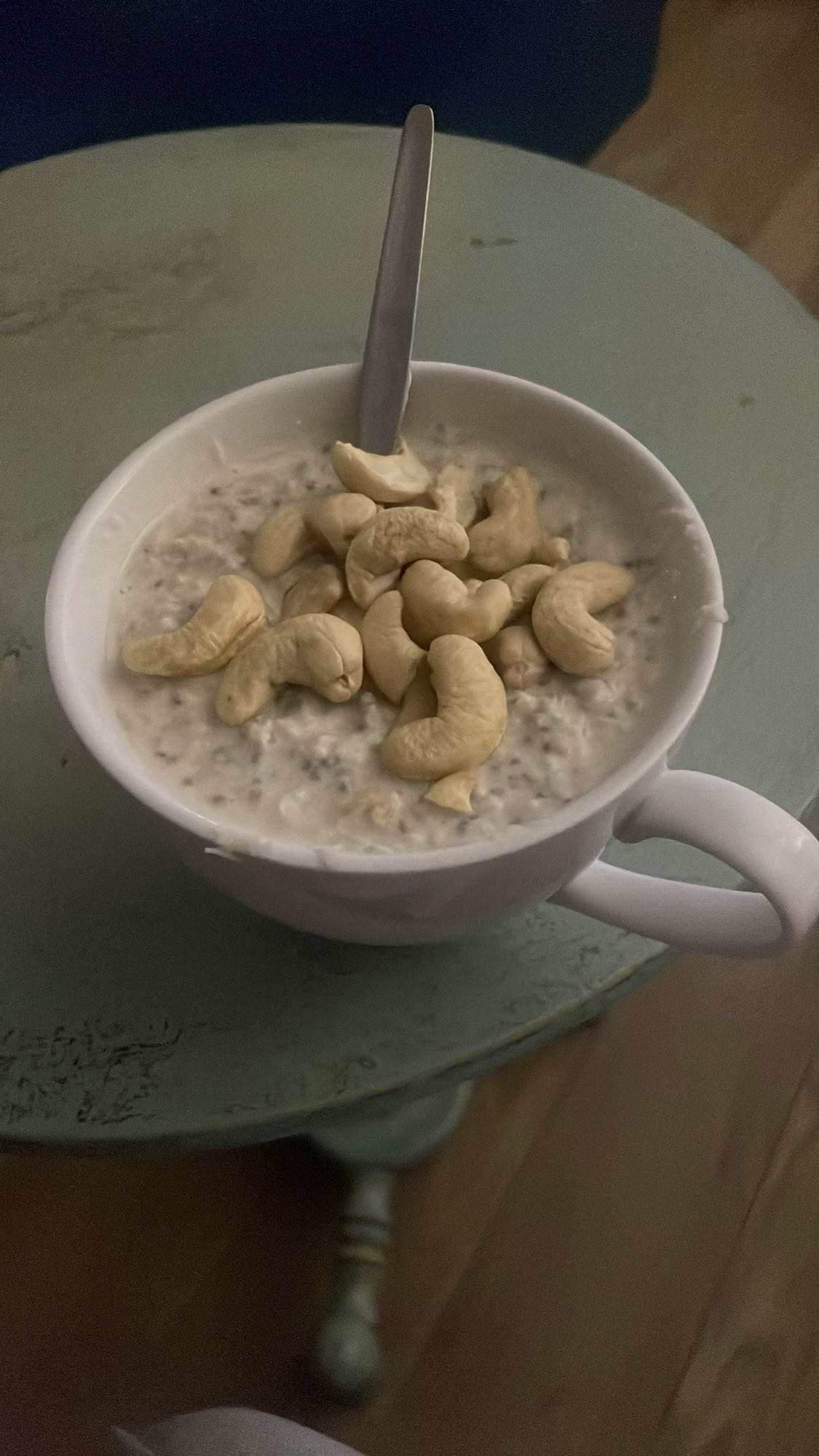 Owsianka z nerkowcami