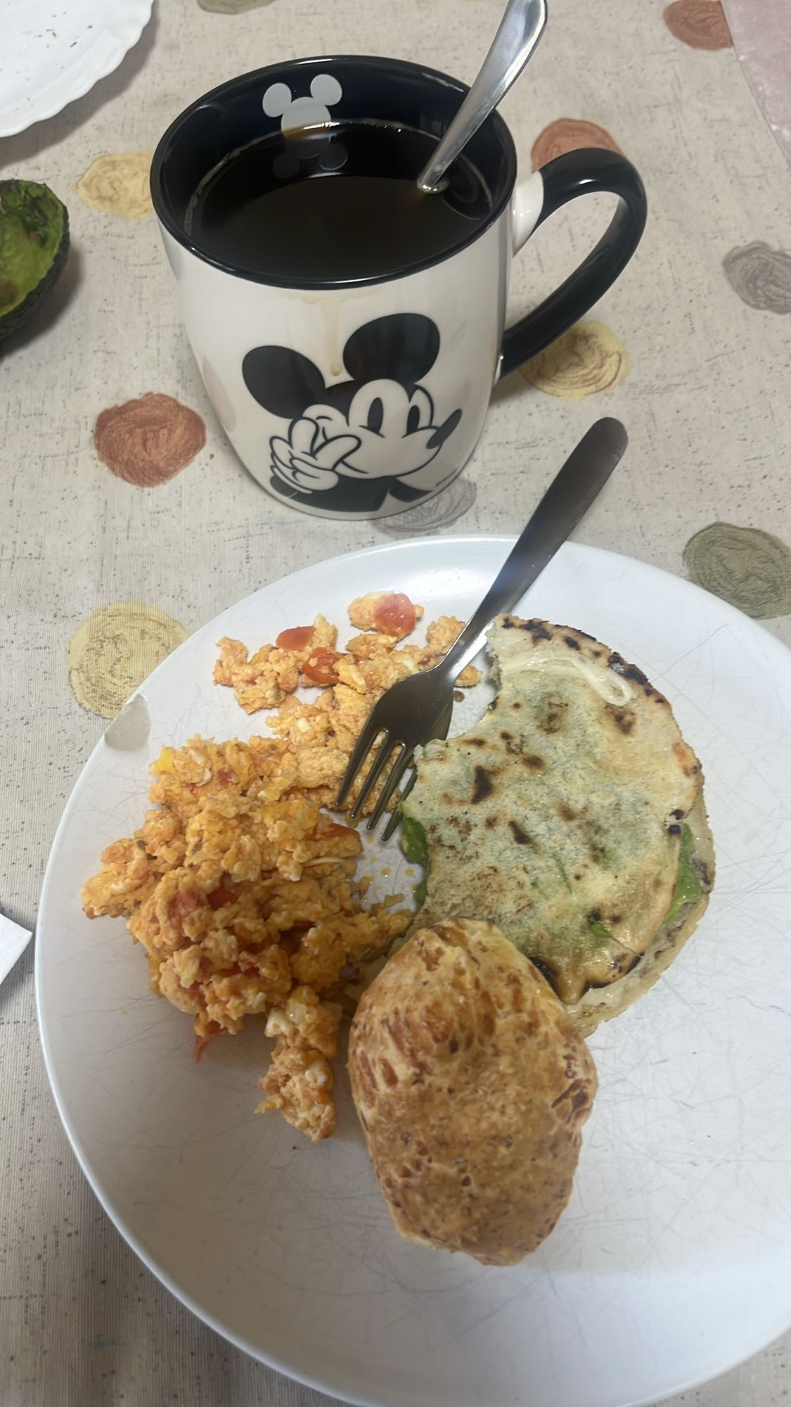 Desayuno mexicano sencillo