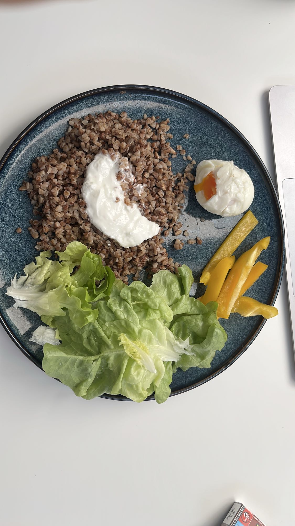Buckwheat Egg Salad Plate
