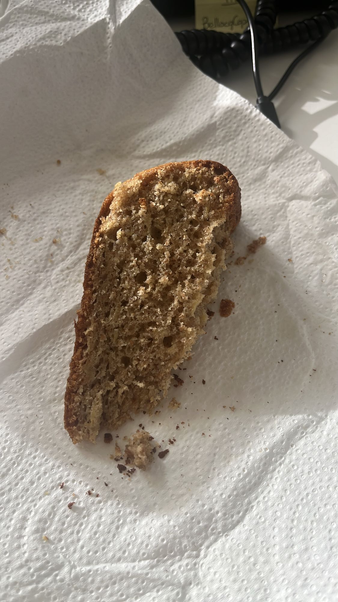 rebanada de pan dulce