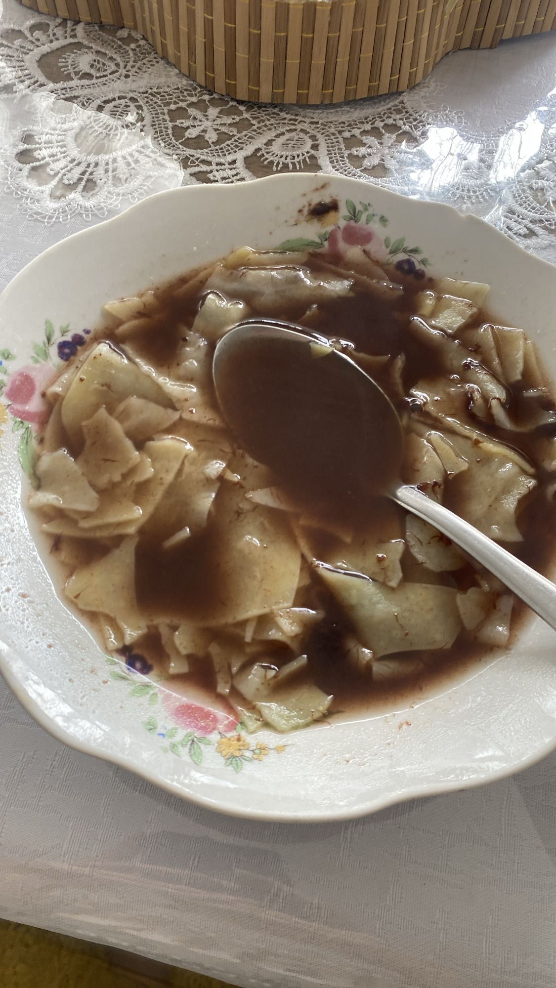 лапша с какао