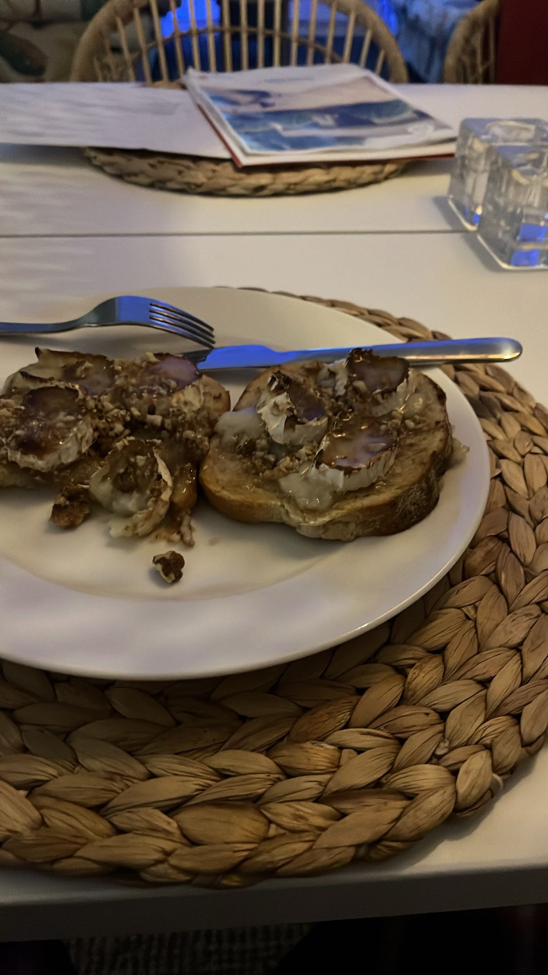 Getostmacka med valnötter