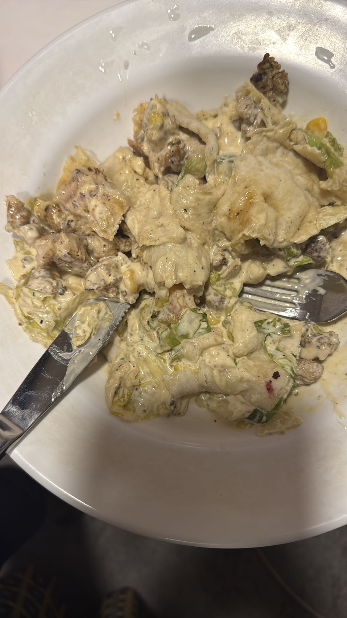 Kylling kebab salat