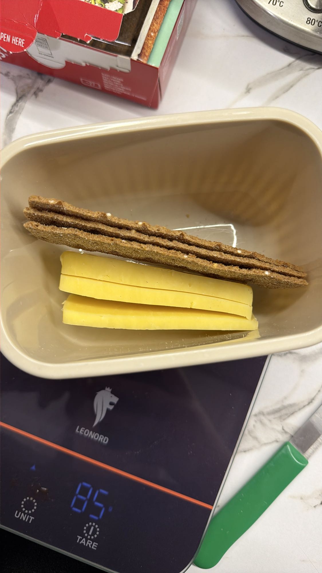 Хлебцы с сыром