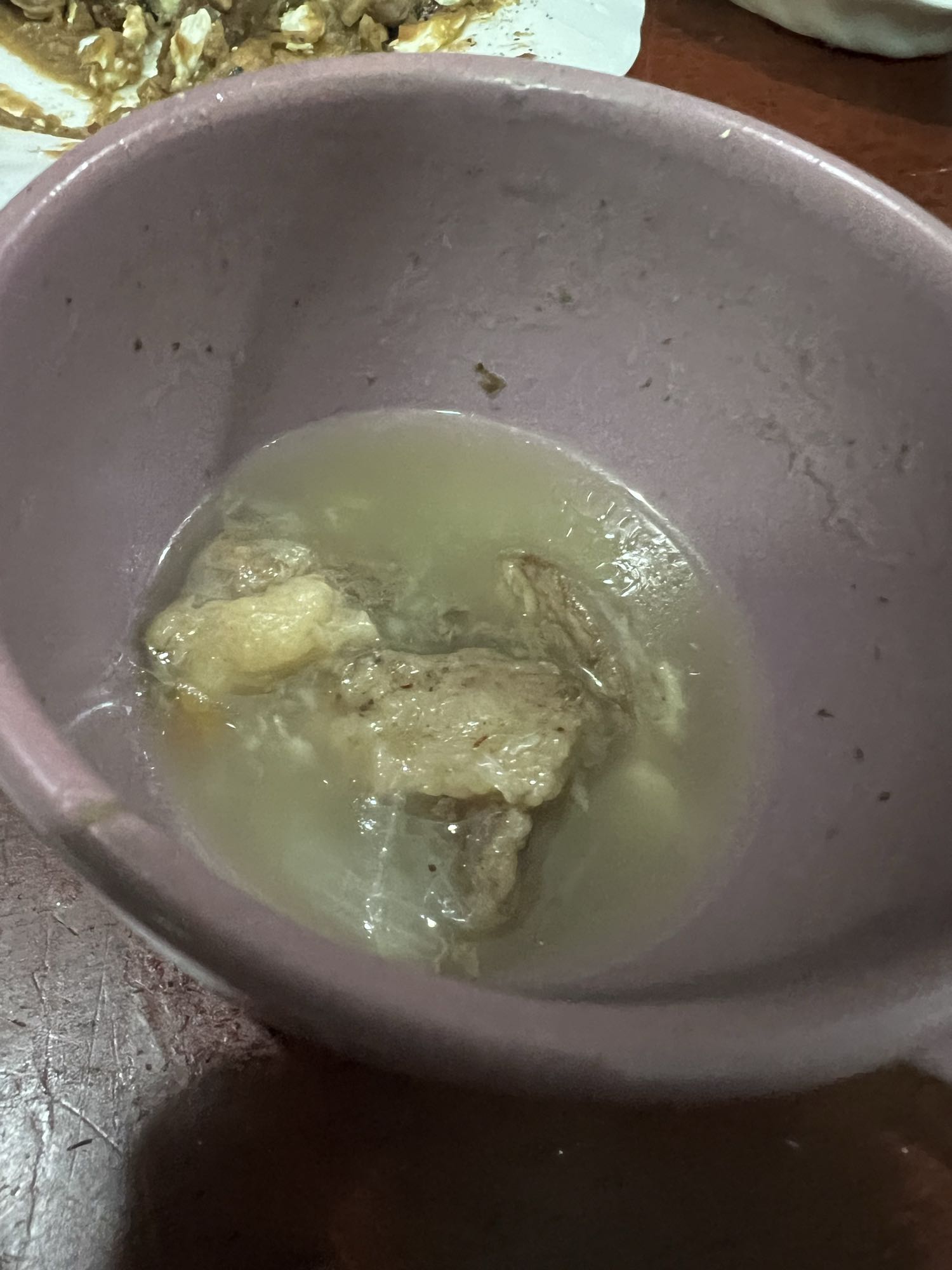 Beef Broth with Fat