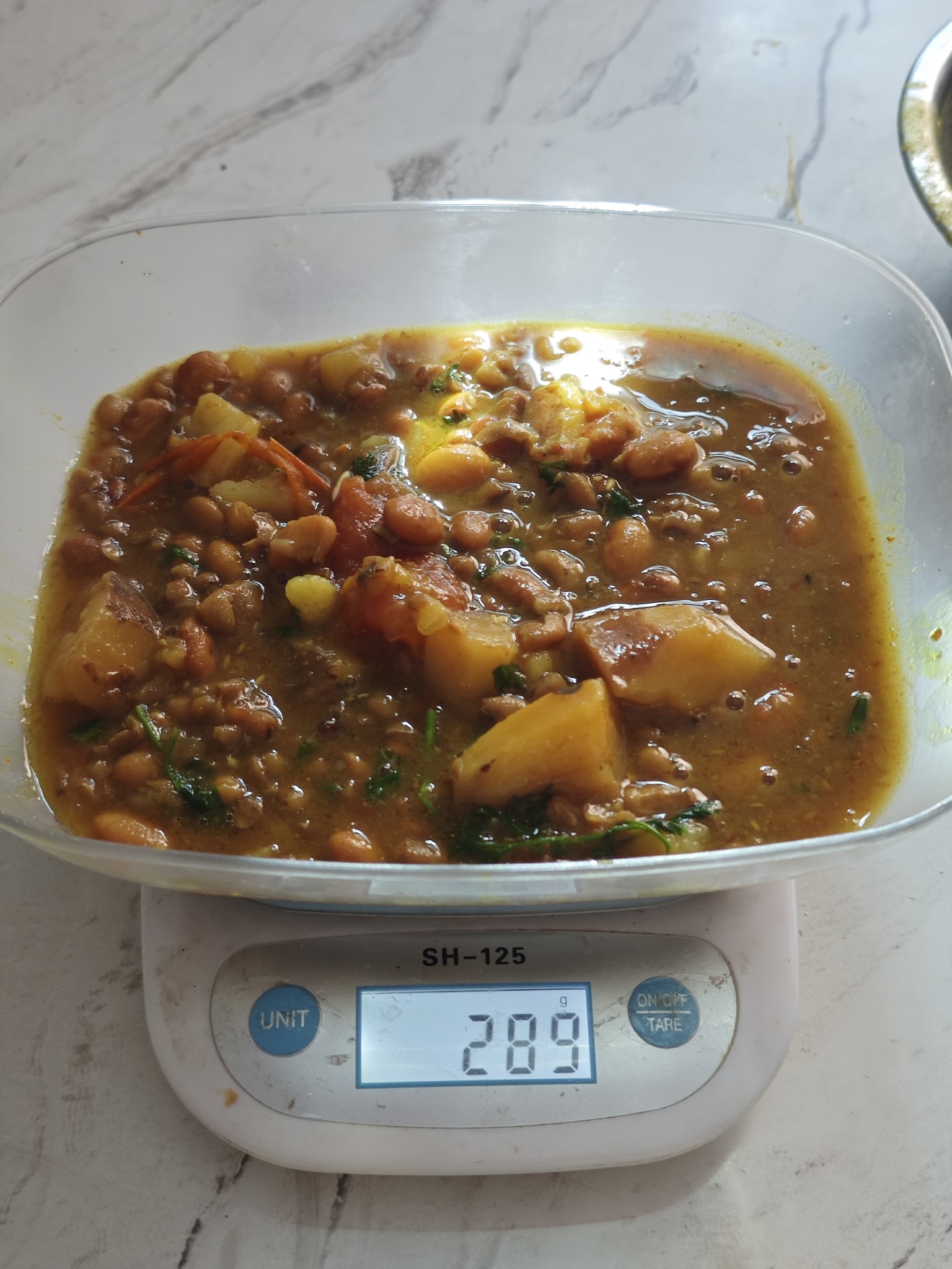 Potato Chickpea Curry