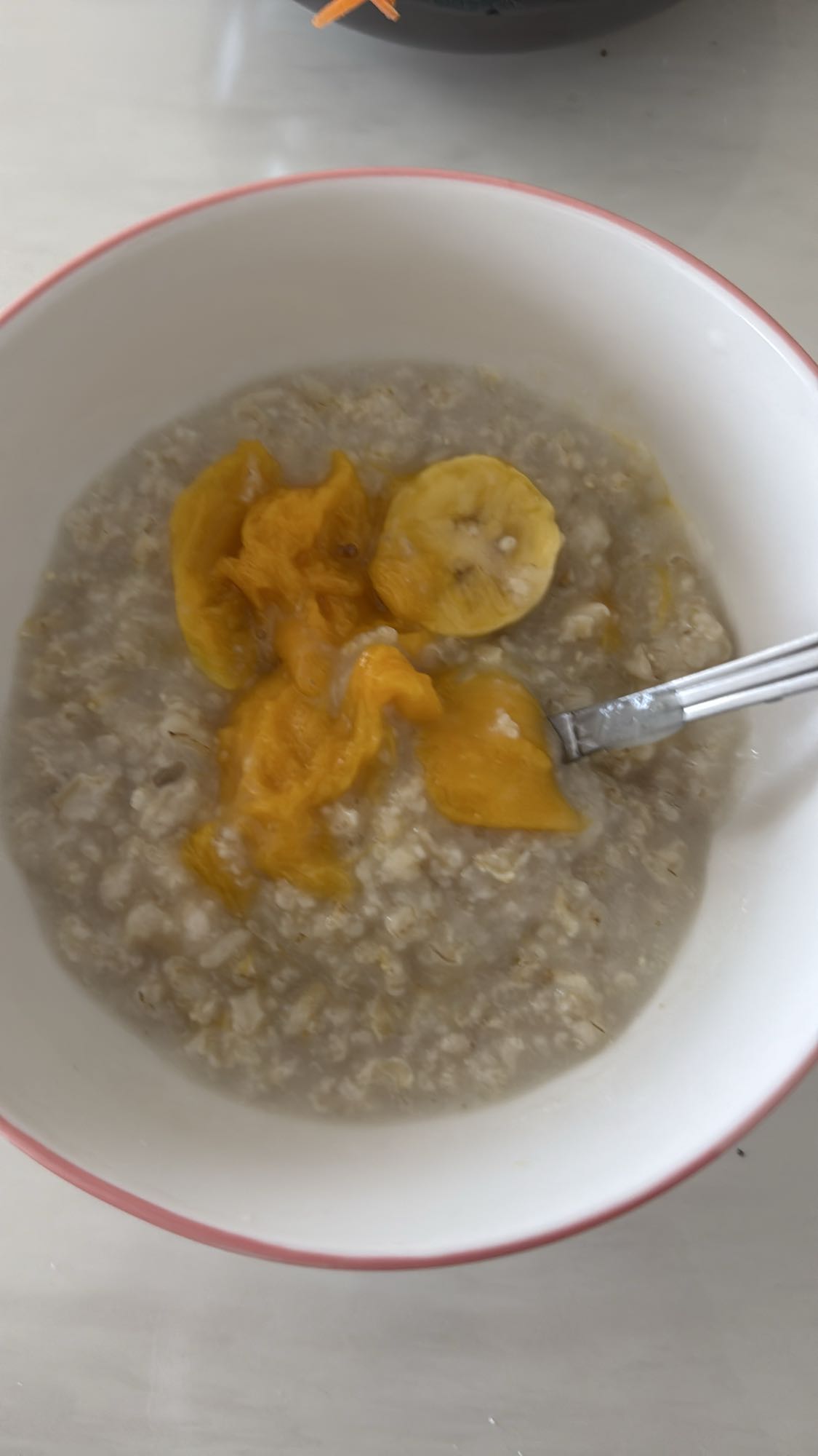 овсяная каша с фруктами