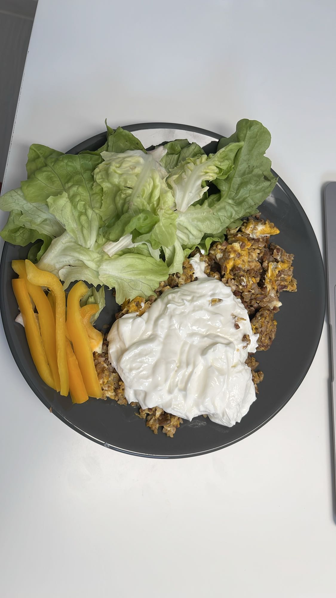 Yogurt Lentil Plate