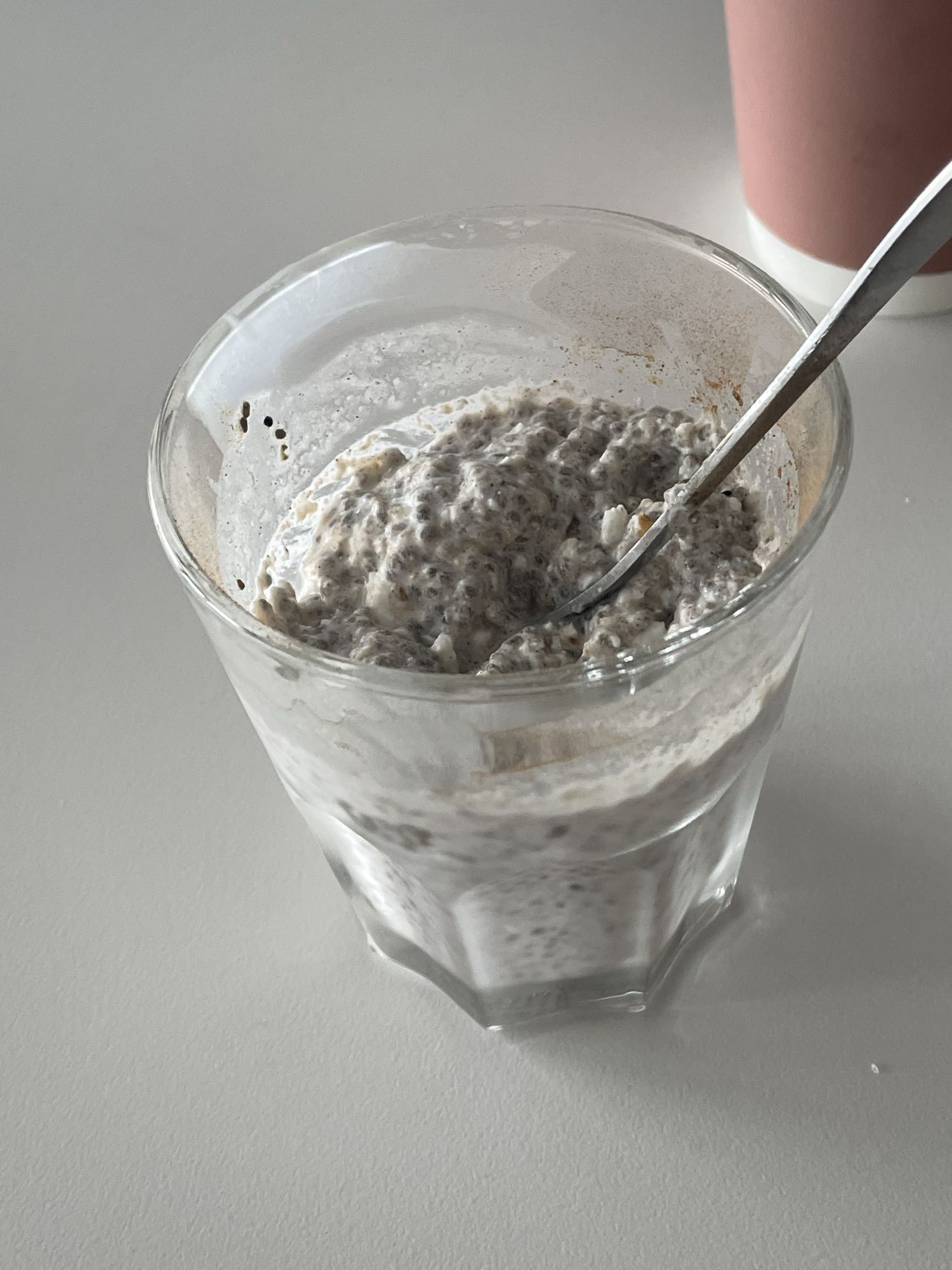 pudding chia z mlekiem