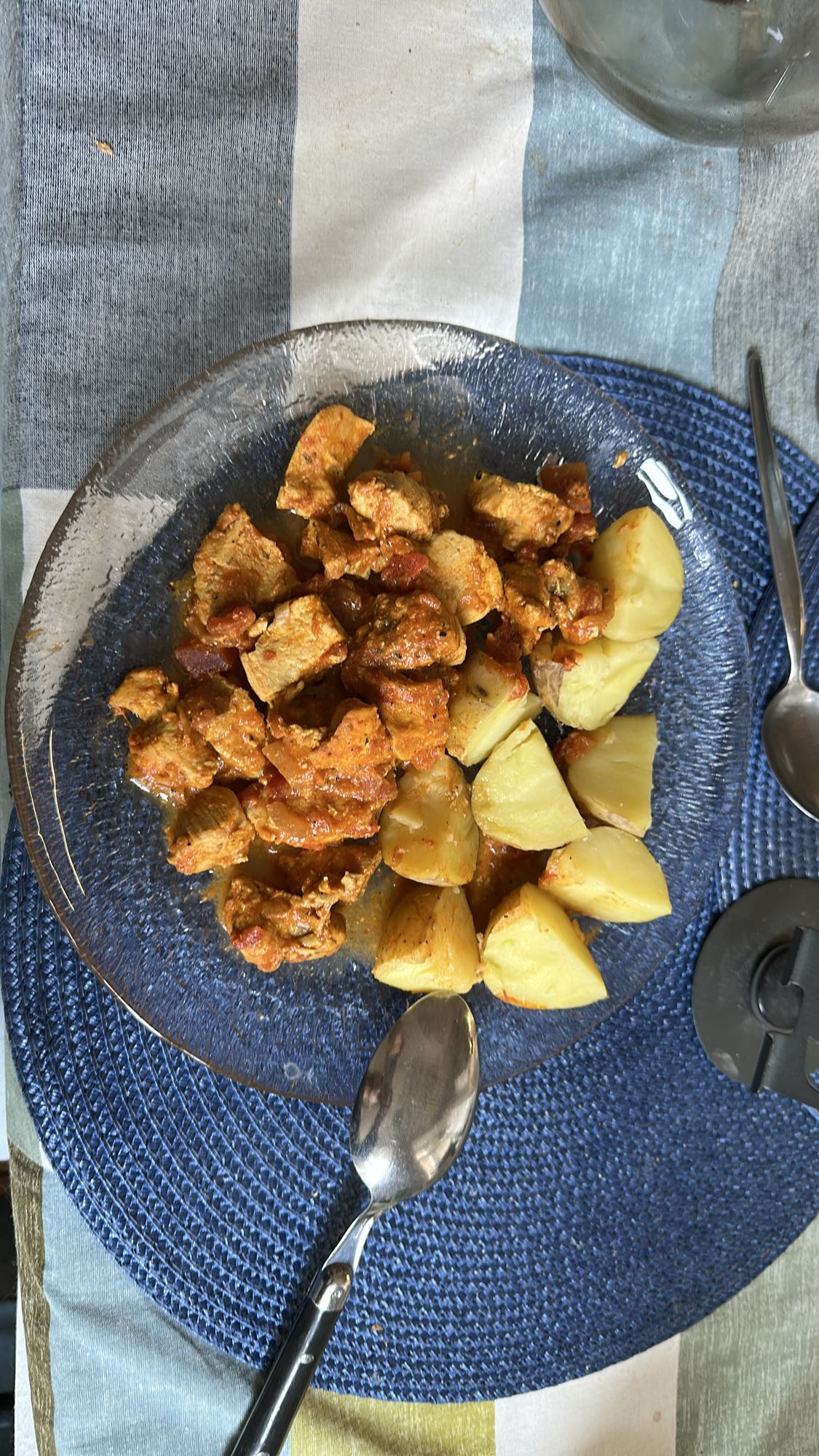 Kycklinggryta med potatis