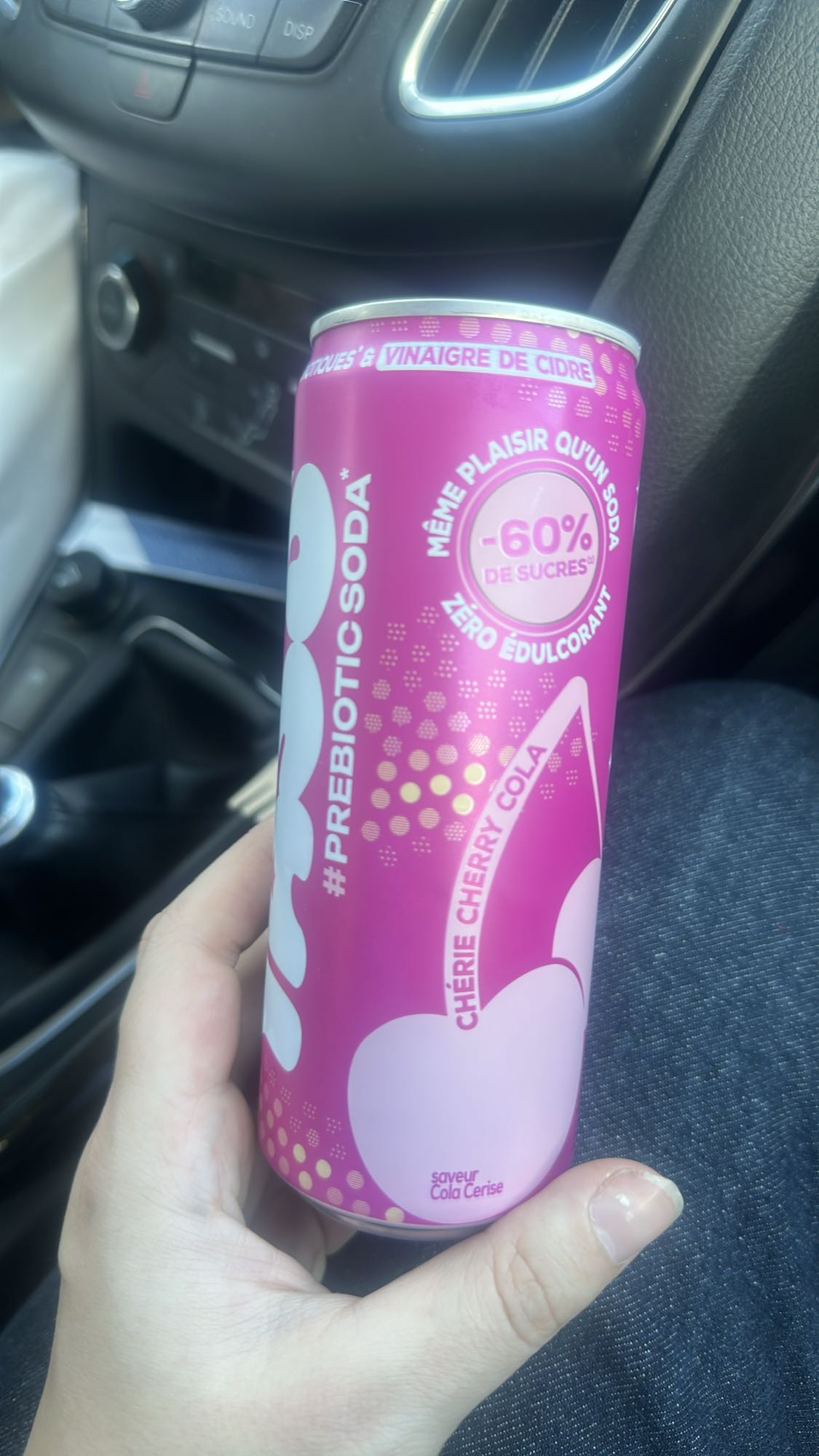 Soda prébiotique cerise cola