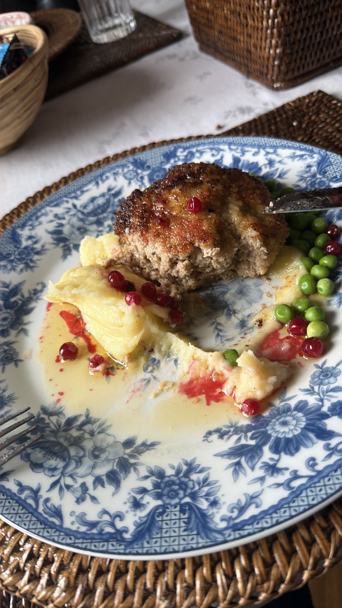 Pannbiff med potatismos