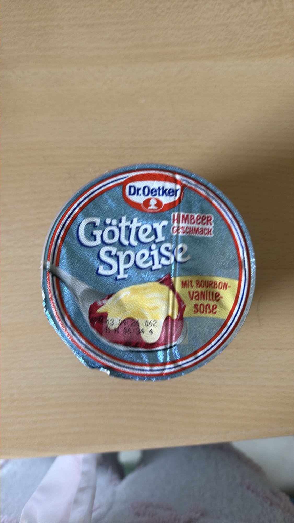 Götterspeise Himbeer Vanille