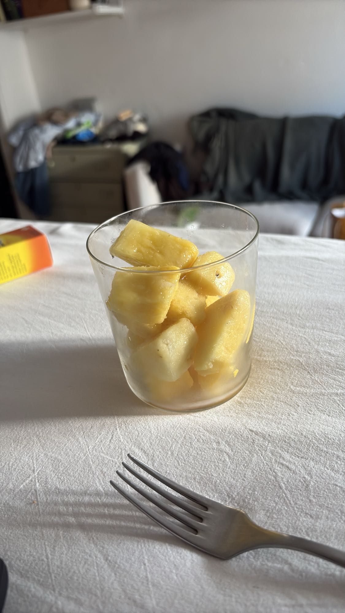 Ananas i glas