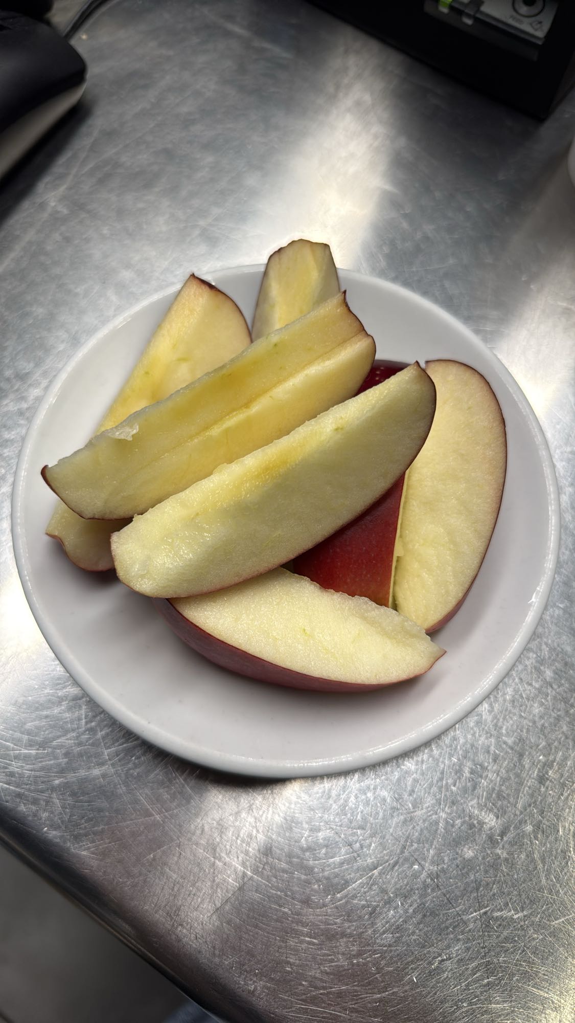 Sliced Apple Plate