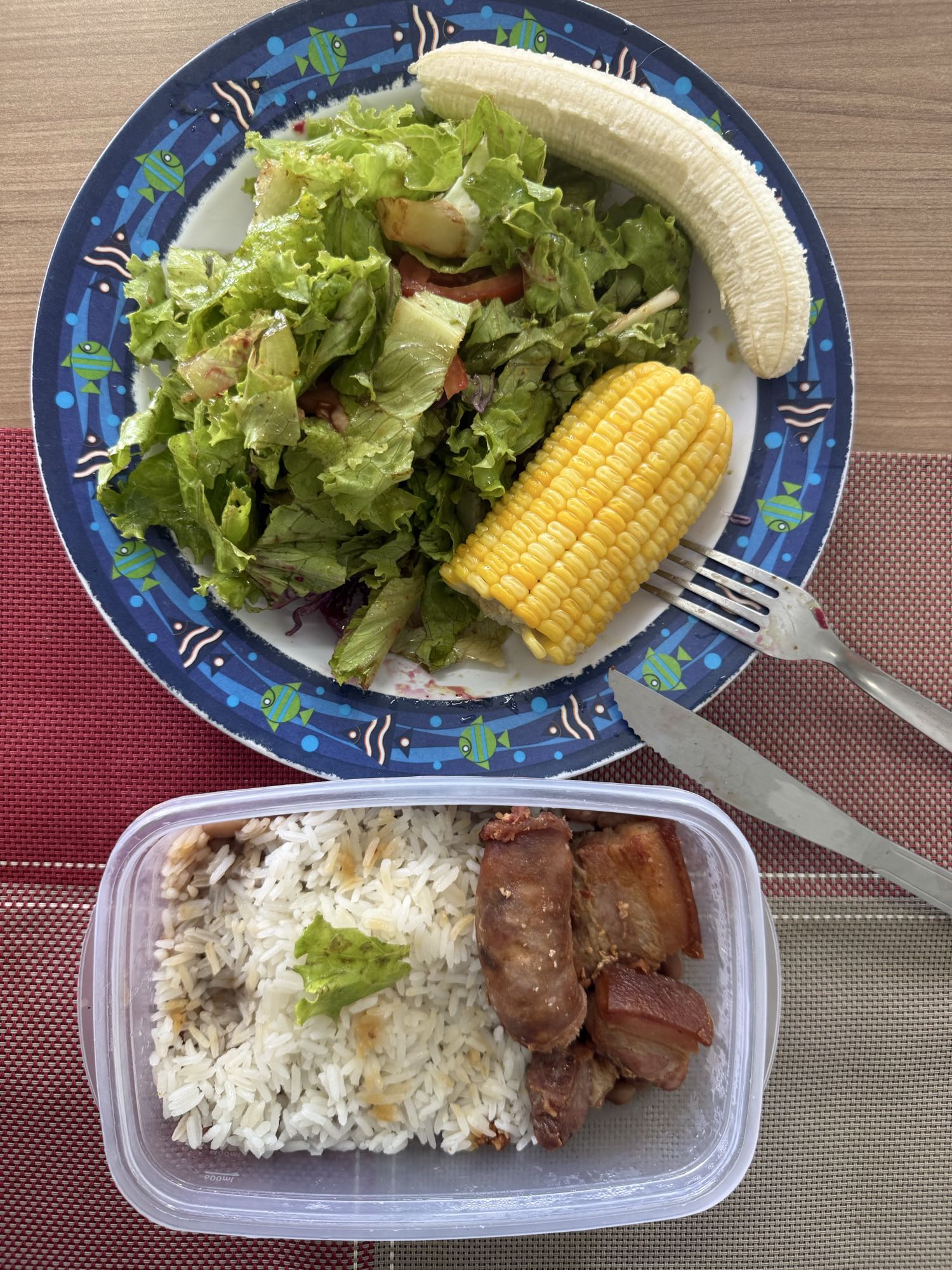 Almoço caseiro variado