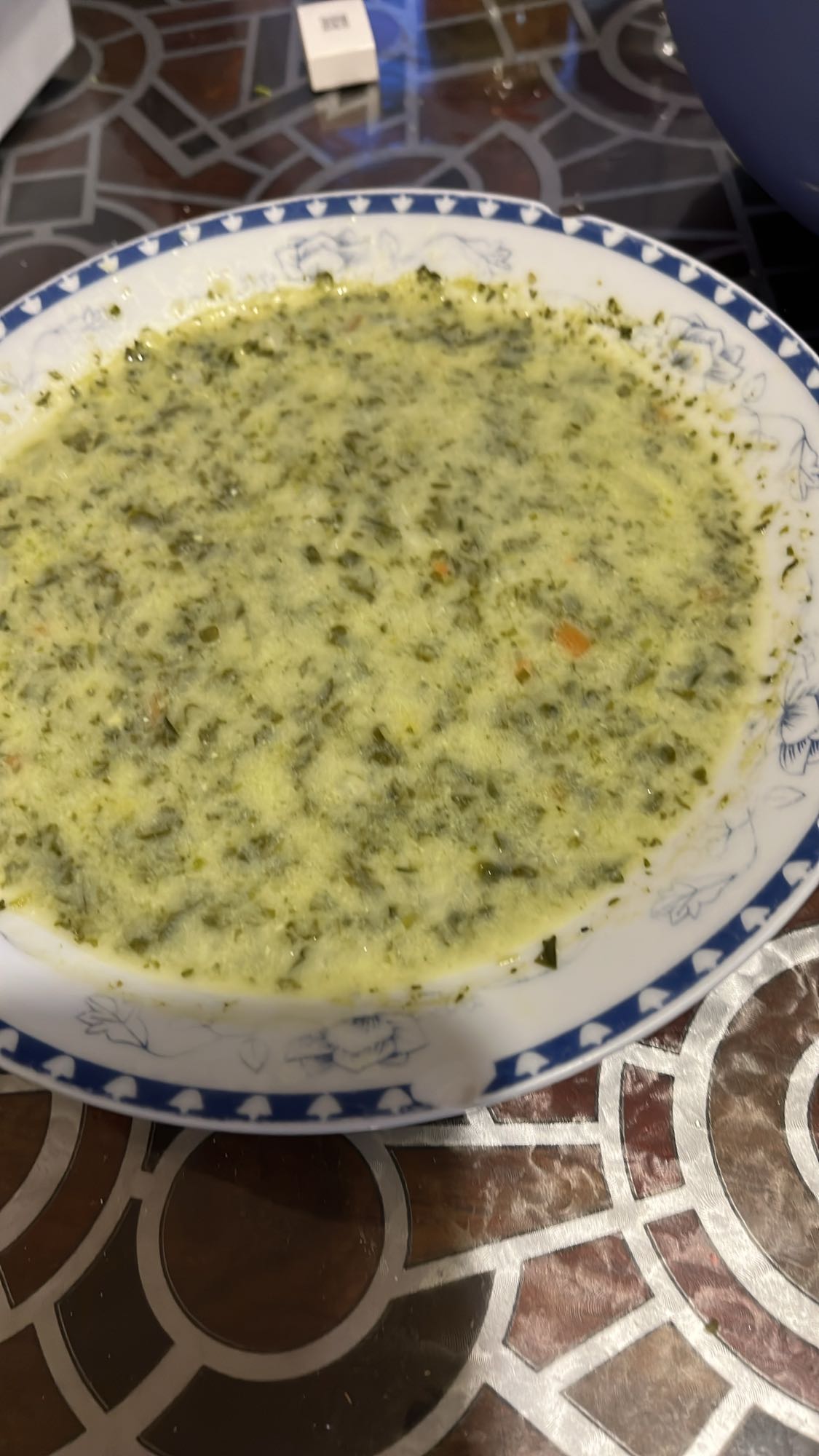 спаначена супа