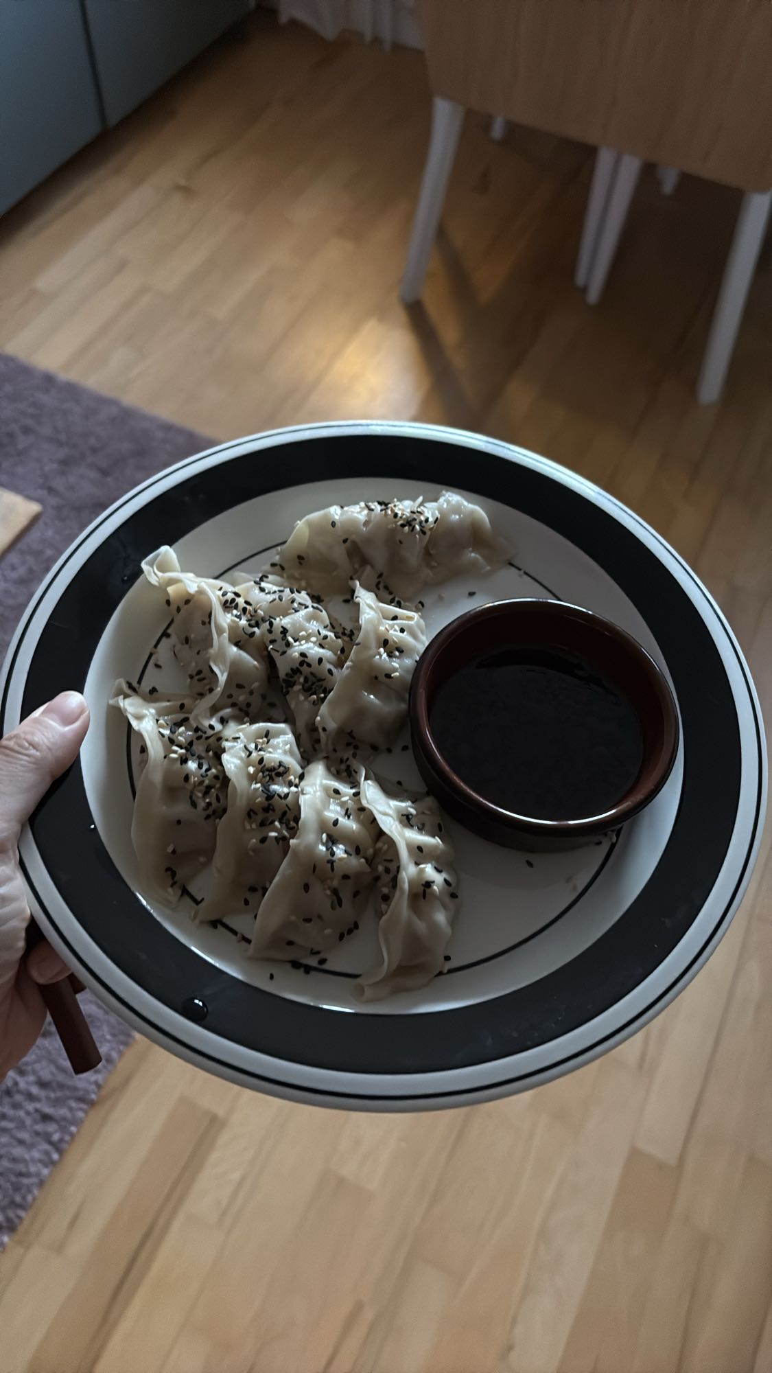 Gyoza med soja