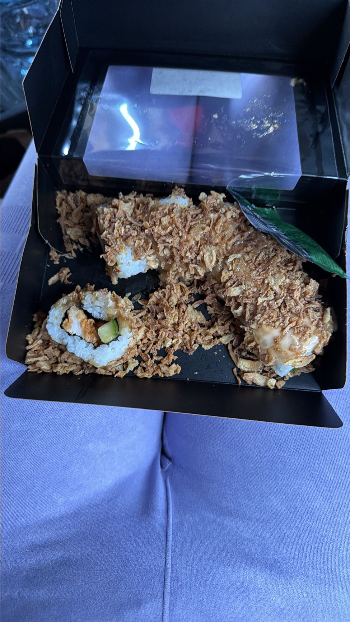 Sushi crispy cu pui