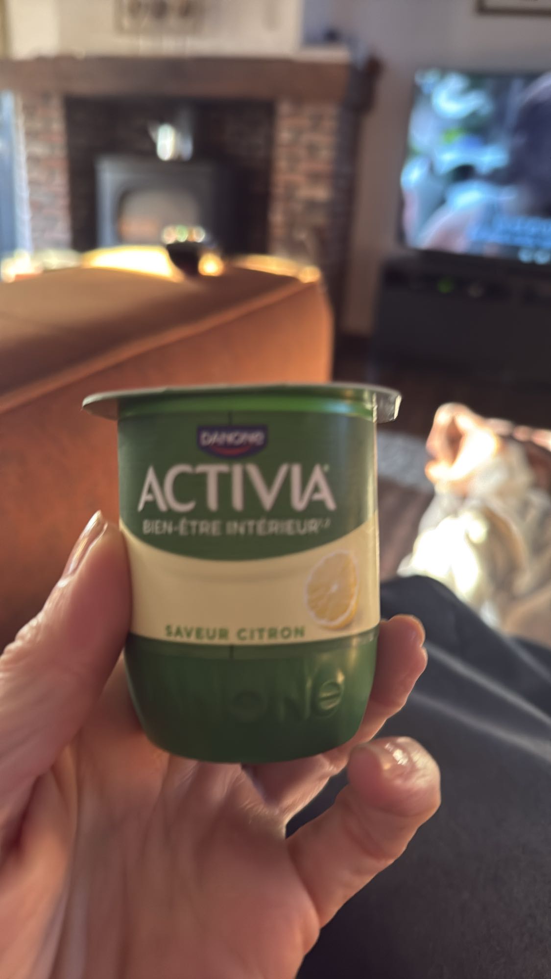 Citroen yoghurt Activia