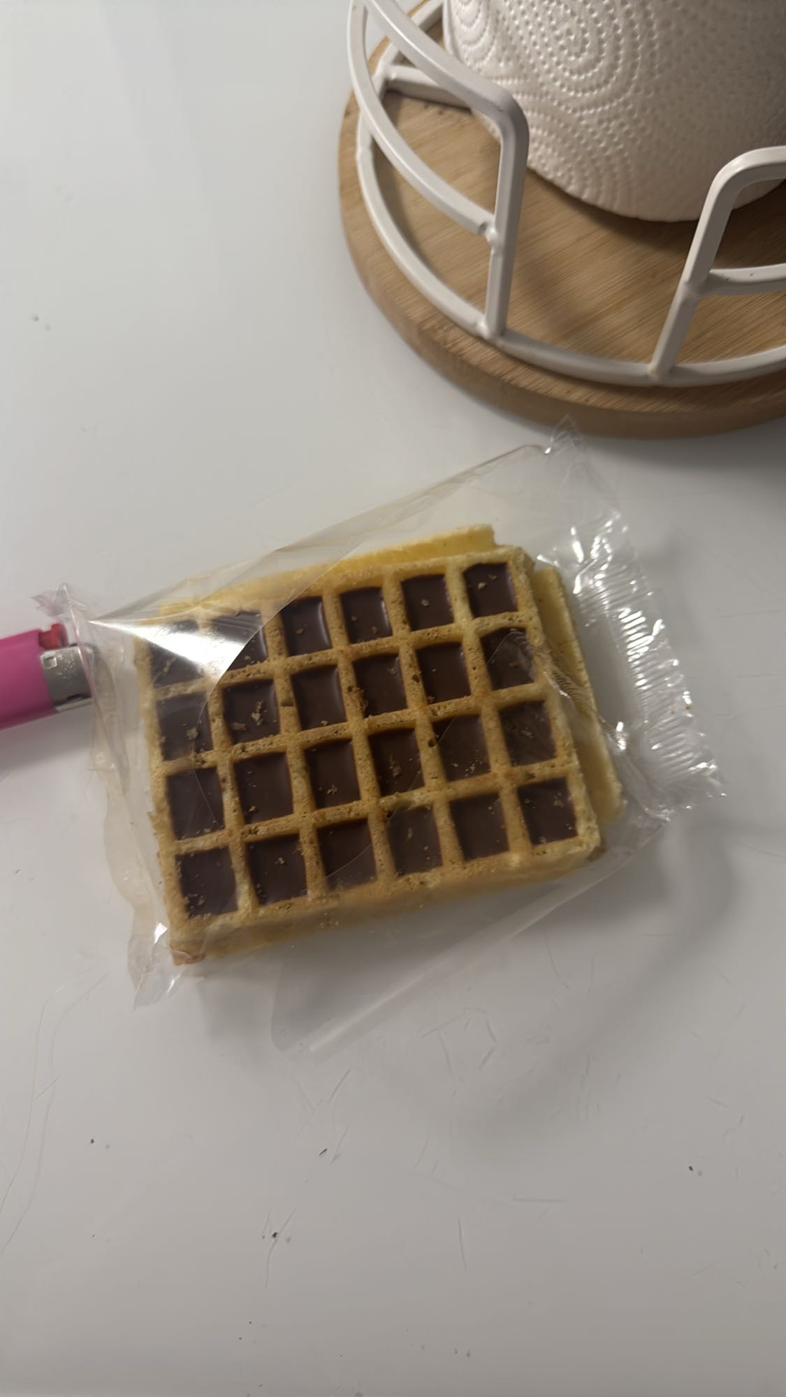 Çikolatalı waffle