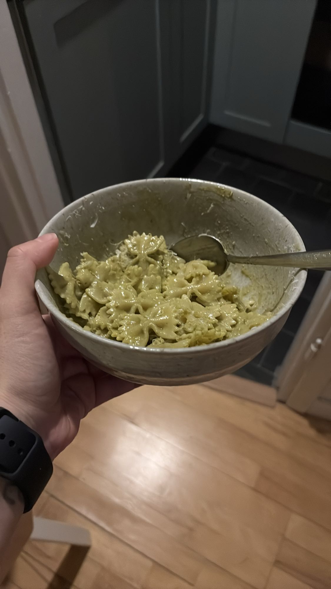 Pasta med pesto