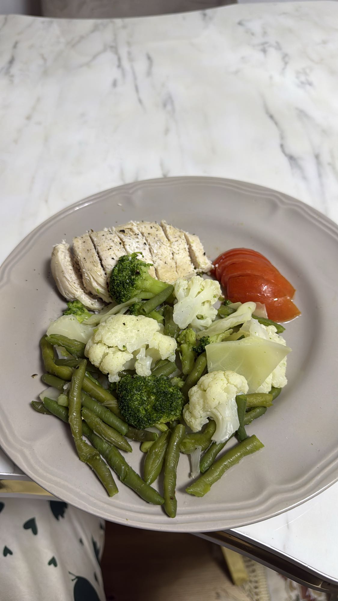 Kyckling med grönsaker