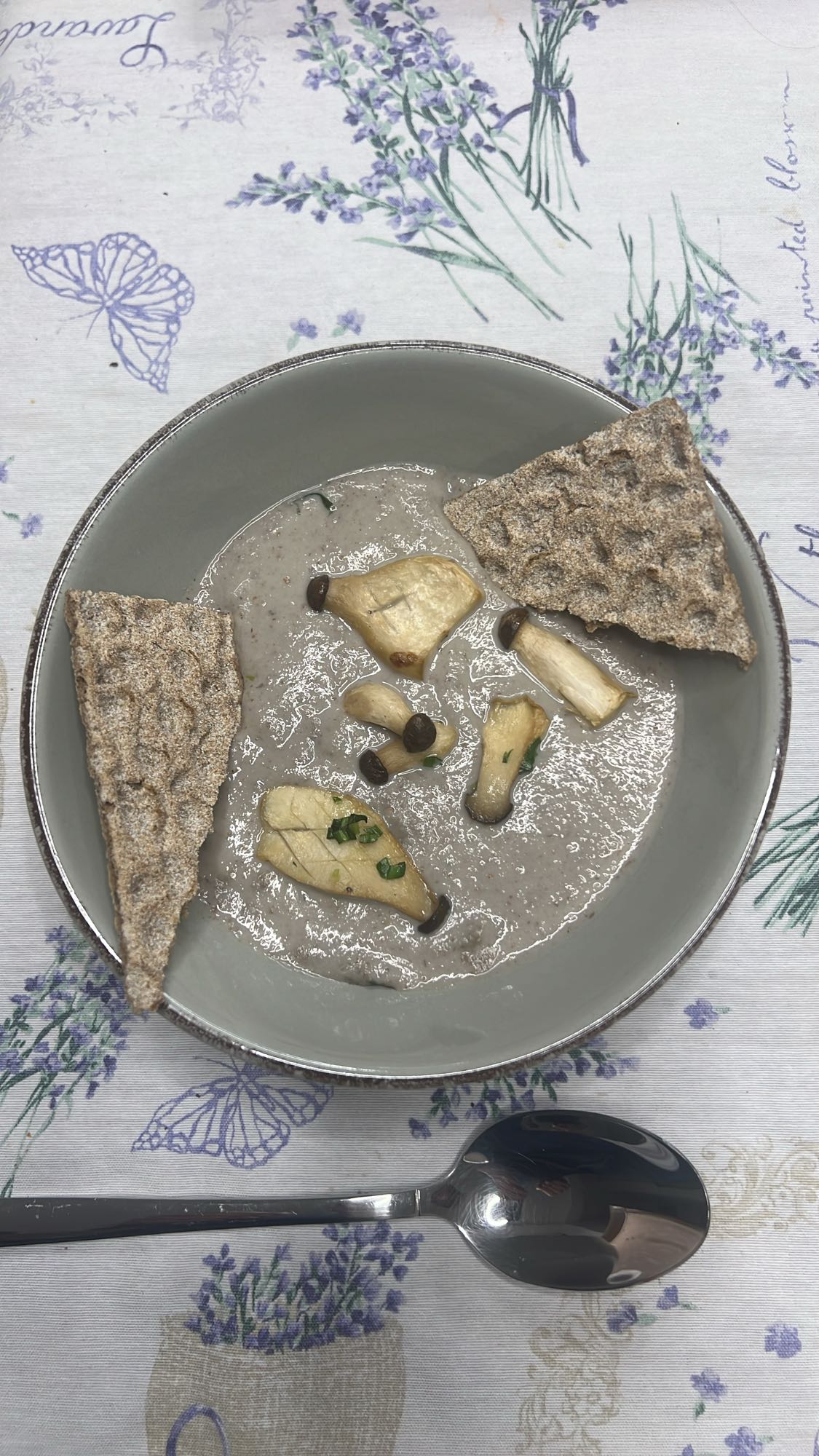 Supă cremă de ciuperci